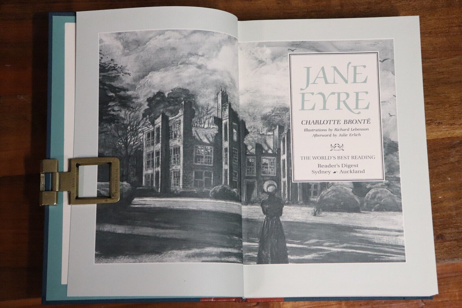 Jane Eyre by Charlotte Bronte - 2000 - Readers Digest Classic Literature Book