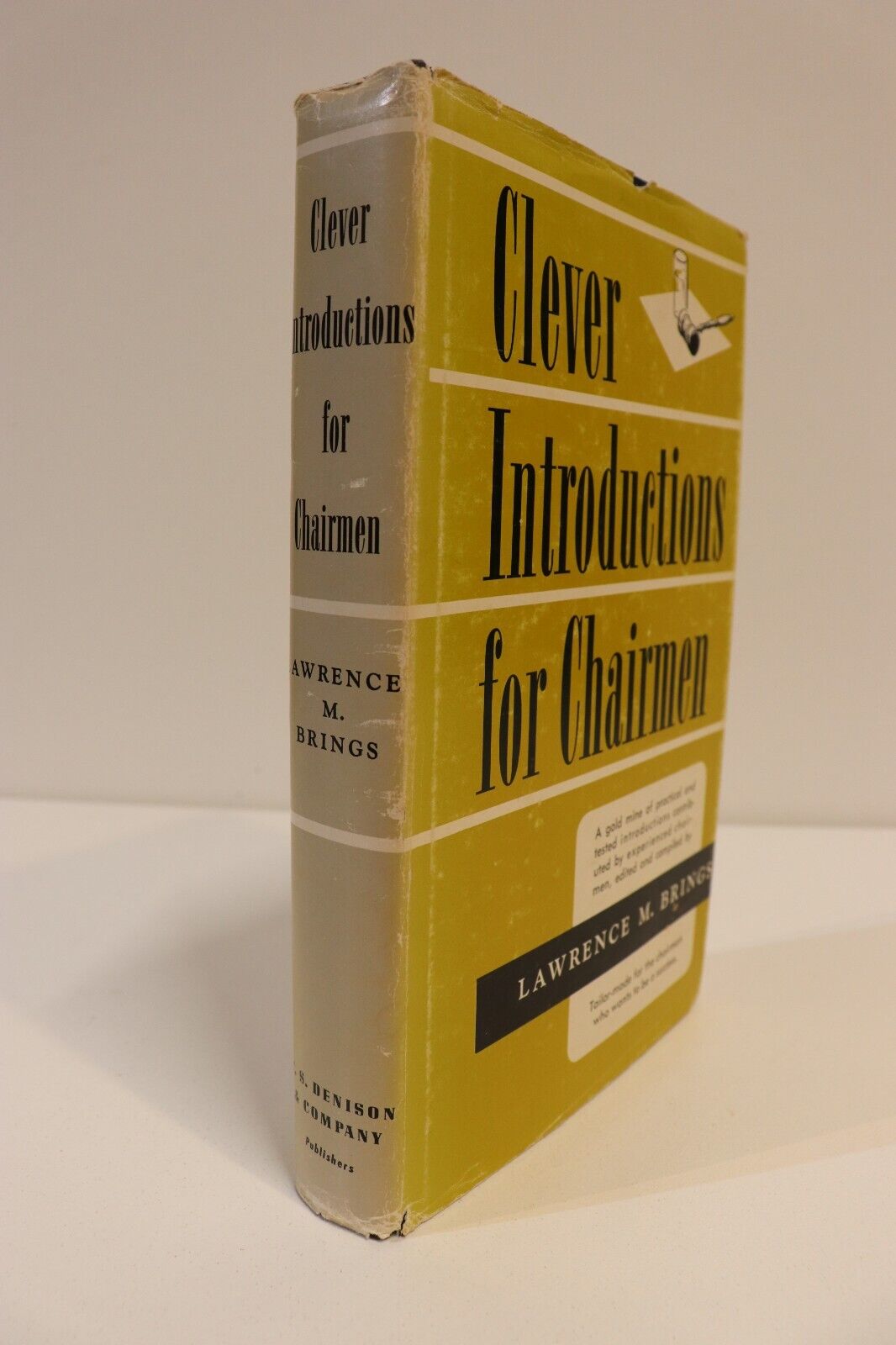 Clever Introductions For Chairmen - 1972 - Vintage Speech Writing Reference Book