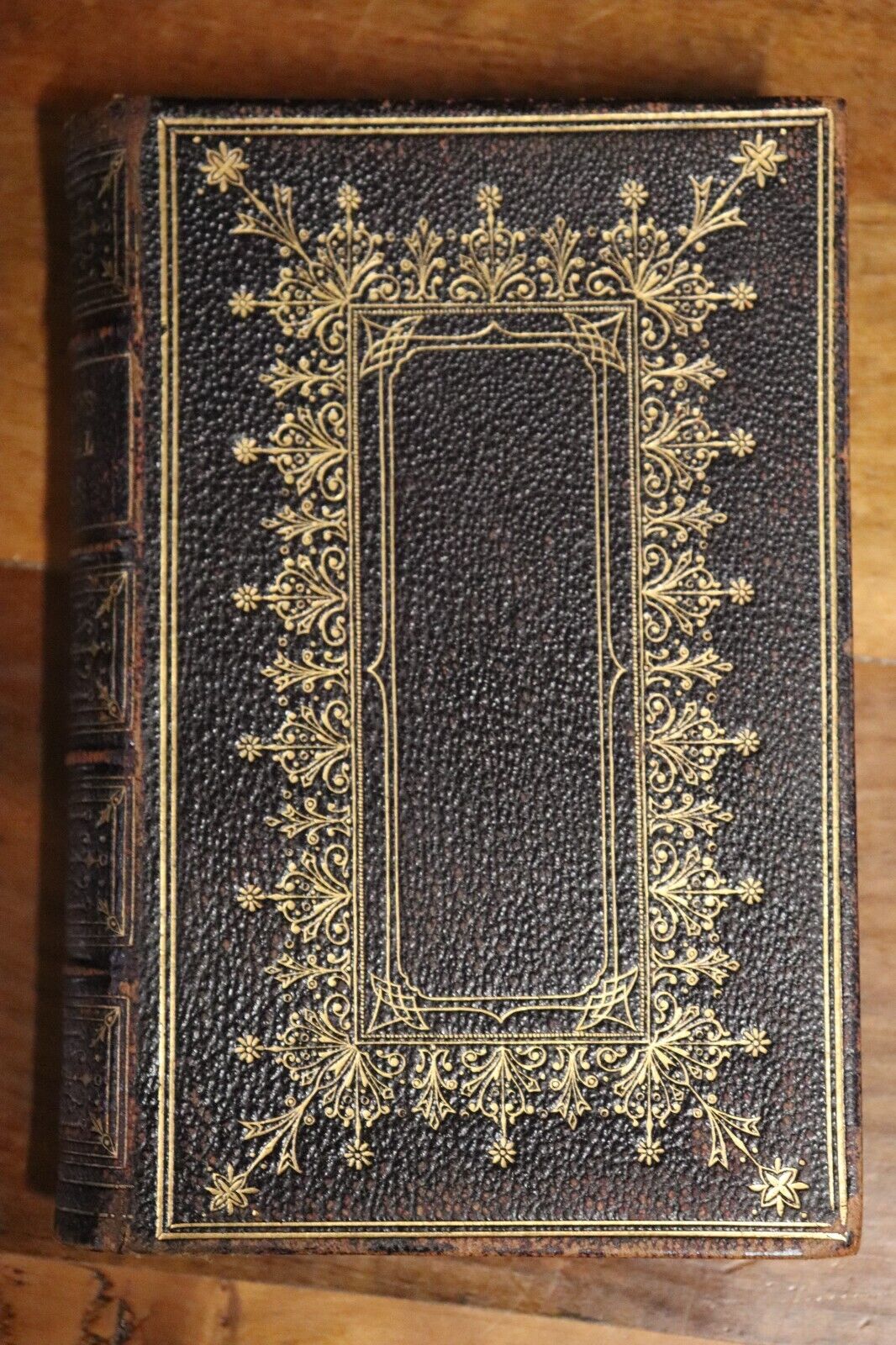 The Poetical Works Of Longfellow w/Hiawatha - 1856 - Antique Poetry Book