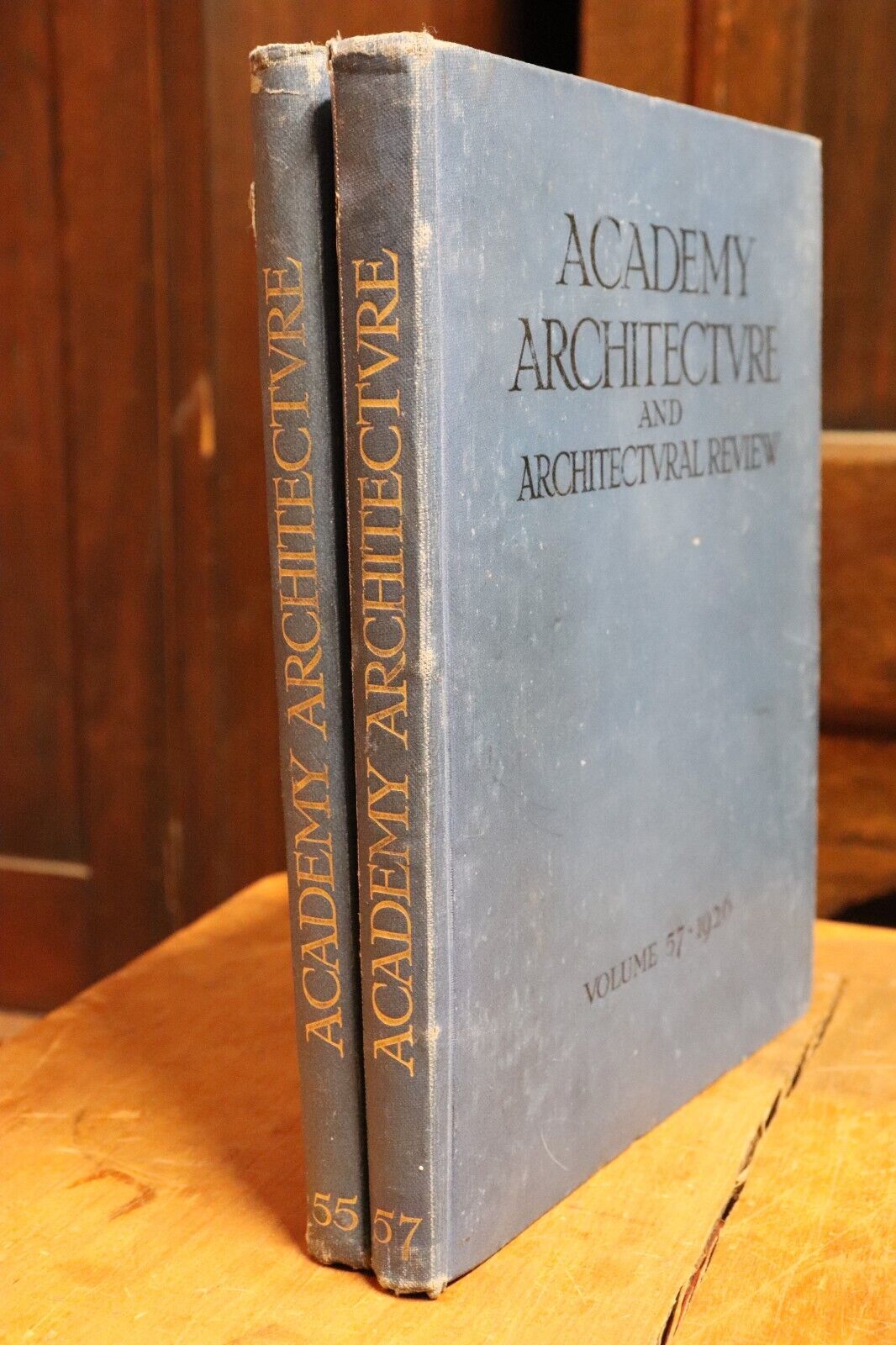 Academy Architecture & Architectural Review - 1923 & 1926 - Antique Books