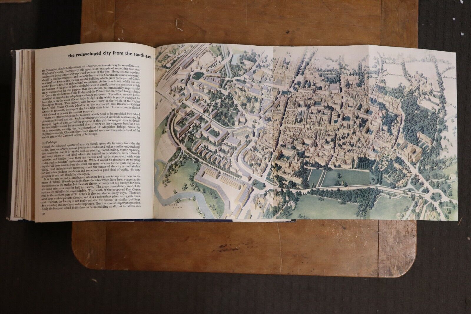 Oxford Replanned by Thomas Sharp - 1948 - Town Planning & Architecture Book