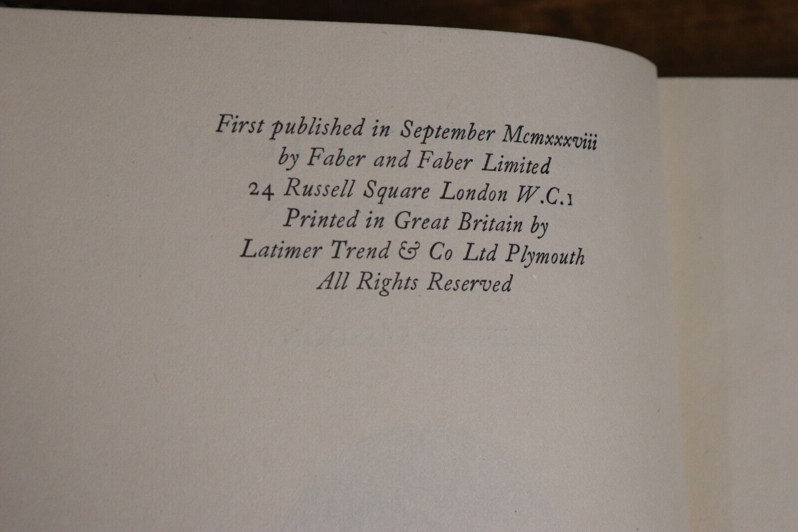 The Old Century by Siegfried Sassoon - 1938 - Antique Literature Book