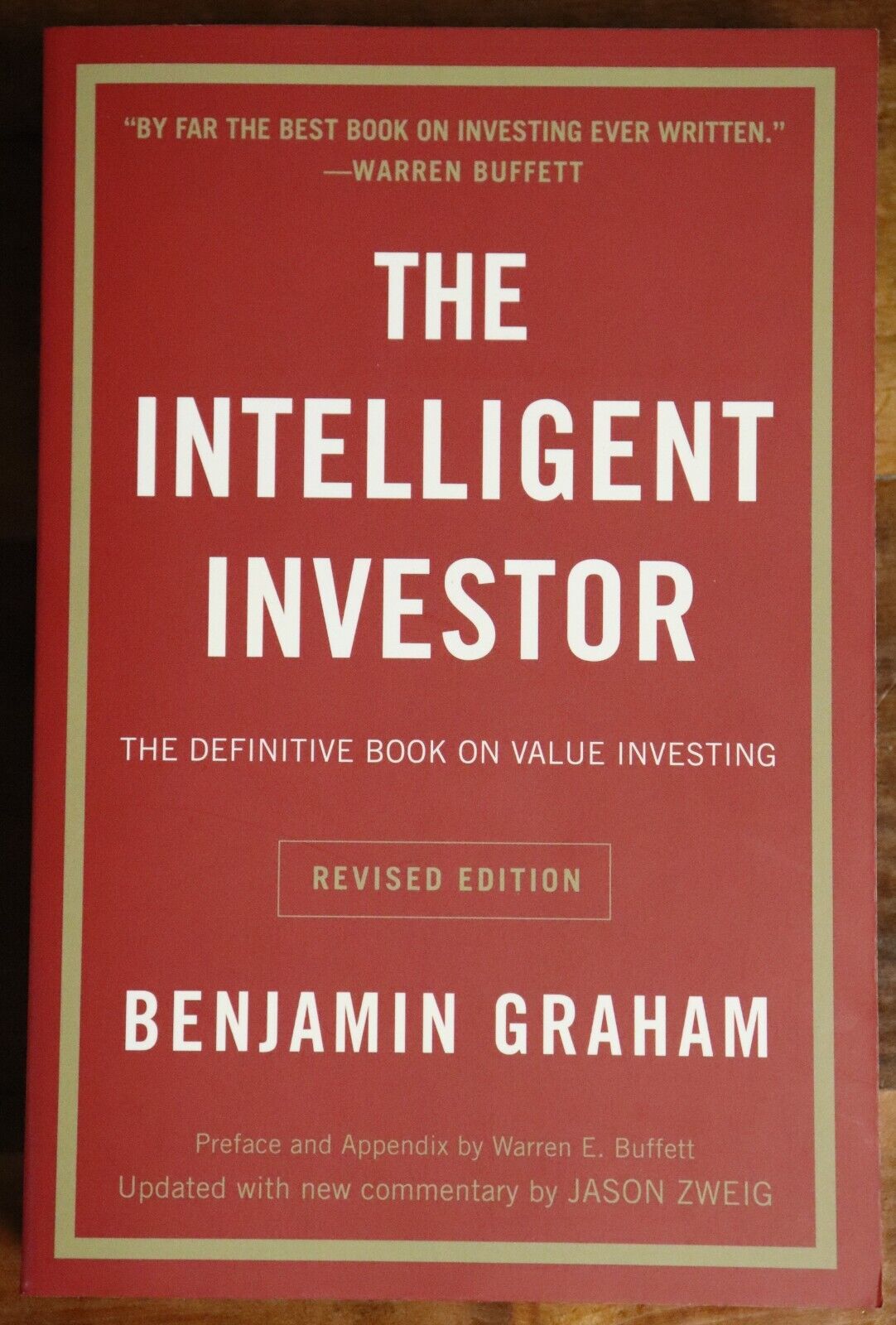 The Intelligent Investor by Benjamin Graham - 2003 - Financial Investing Book
