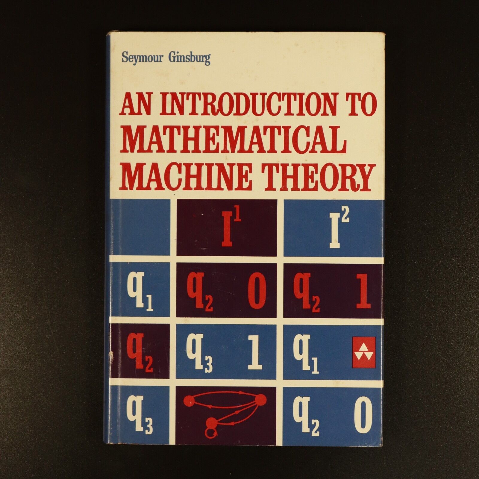 1962 Introduction To Mathematical Machine Theory by S. Ginsburg Science Book