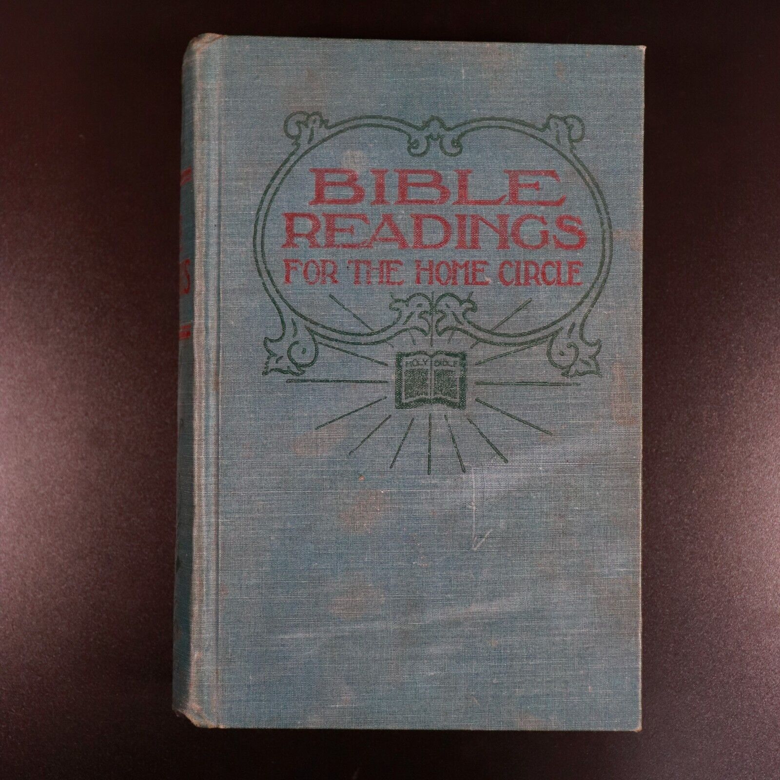 1915 Bible Readings For The Home Circle - Antique Religious Book Christianity