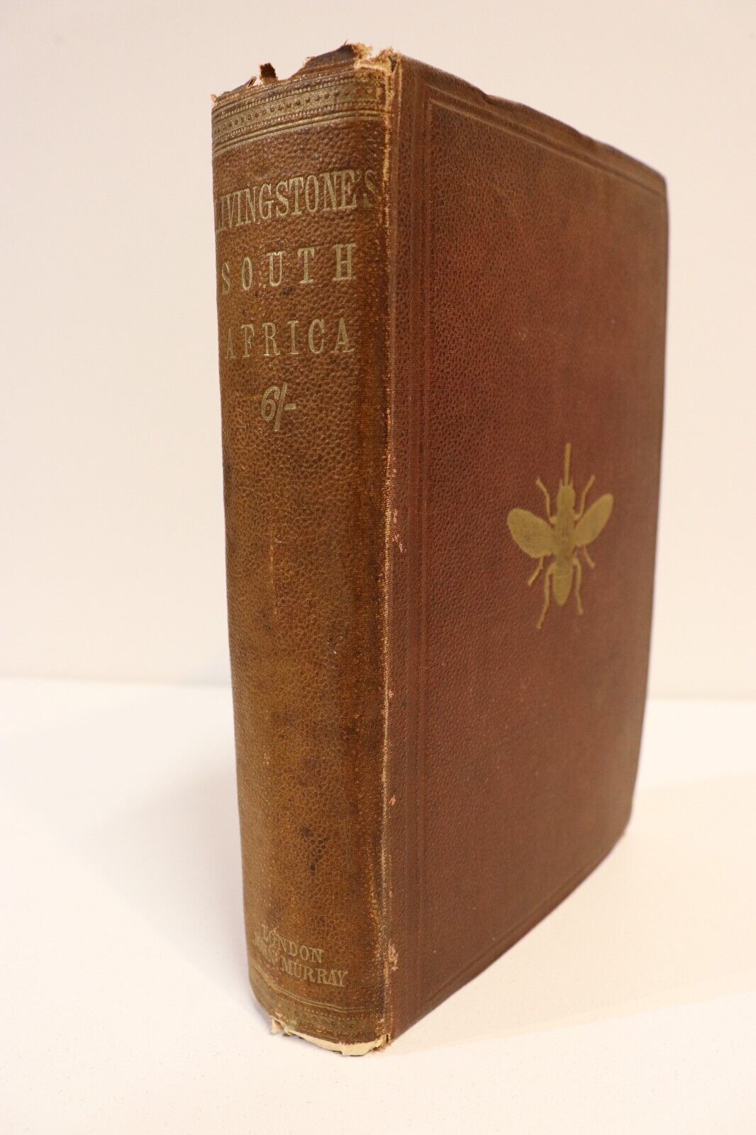 1861 Livingstone In South Africa - David Livingstone Antique Exploration Book