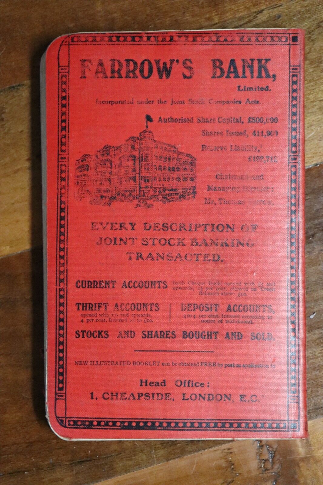 Guide To Chichester: Ward Lock & Co - c1920 - Antique Travel Guide Book w/Maps