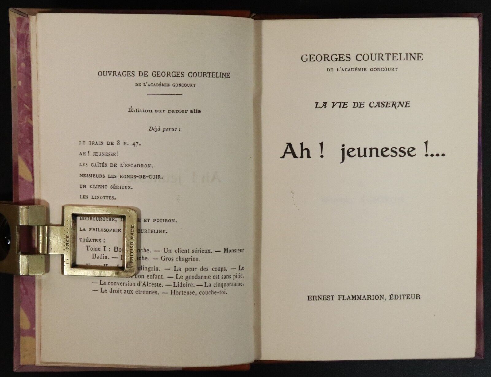 1929 11vol Ouvrages De Georges Courteline Antique Fiction Books Fine Binding