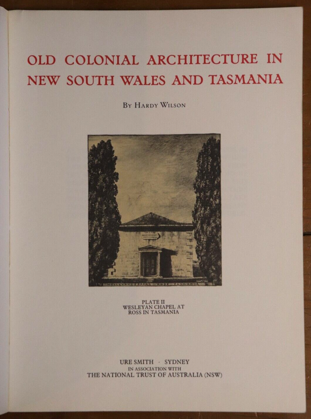 Old Colonial Architecture in New South Wales and Tasmania - 1975 History Book - 0
