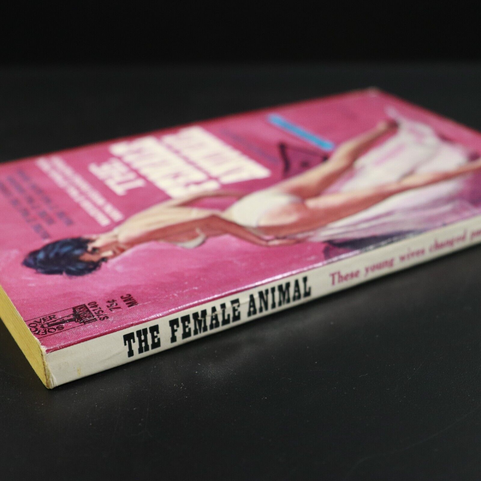 1965 The Female Animal by Arthur Adlon 1st Edition Erotic Fiction Book