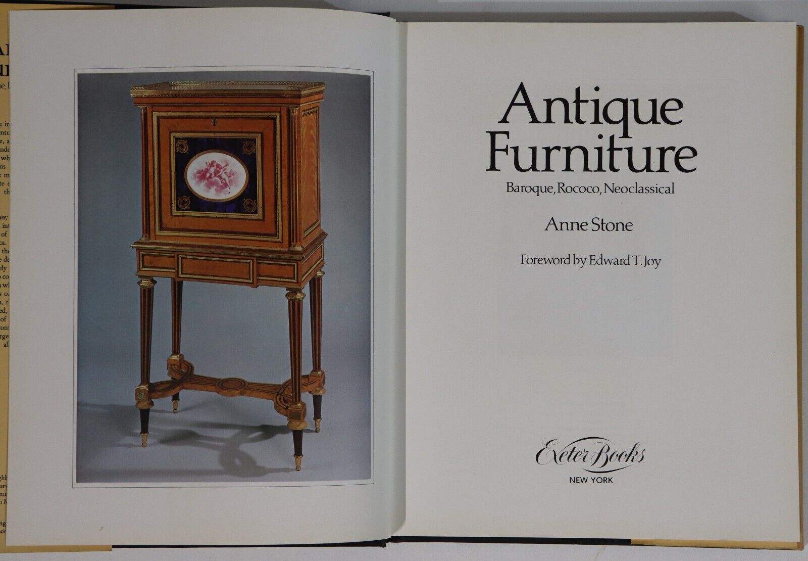 Antique Furniture: Baroque, Rococo, Neoclassical - 1982 - Antique Furniture Book - 0