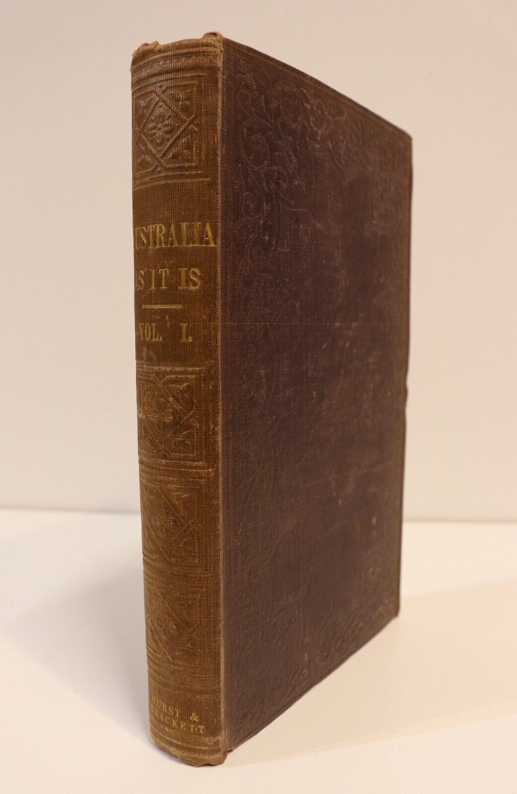 1853 Australia As It Is by F. Lancelott Antiquarian History Book