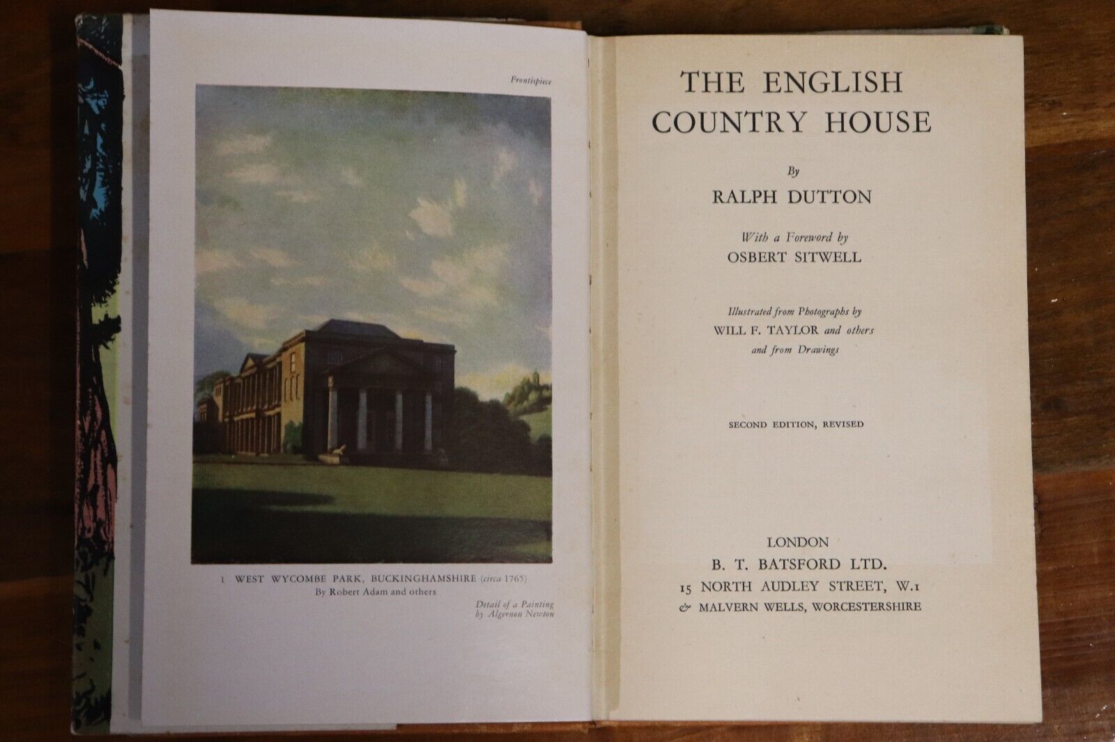 The English Country House by Ralph Dutton - 1944 - Antique Architecture Book - 0