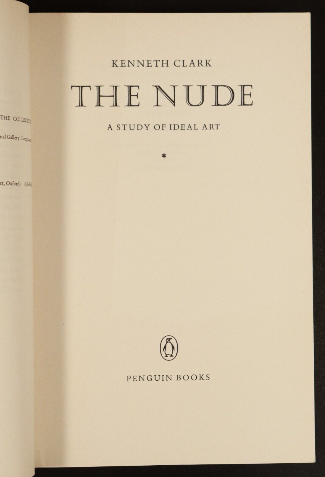 1970 The Nude by Kenneth Clark - A Study Of Ideal Art - Vintage Art Book