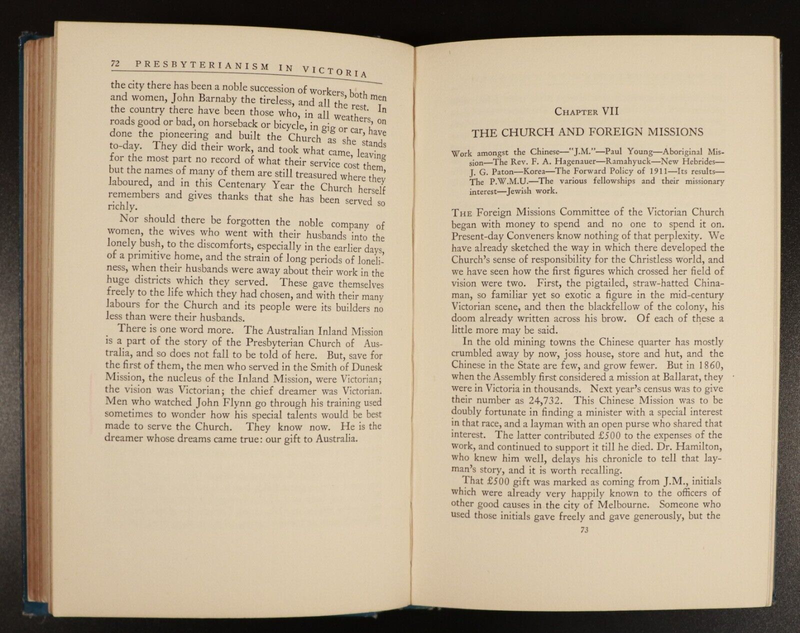 1937 One Hundred Years Of Presbyterianism in Victoria Australian History Book