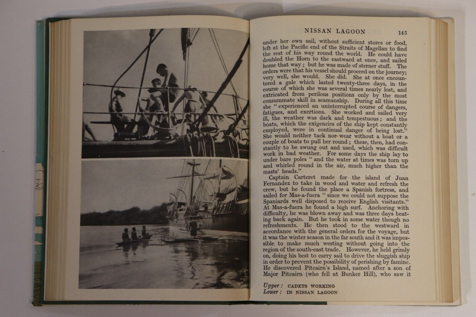 1952 Cruise Of The Conrad by Allan Villiers - Vintage Maritime History Book