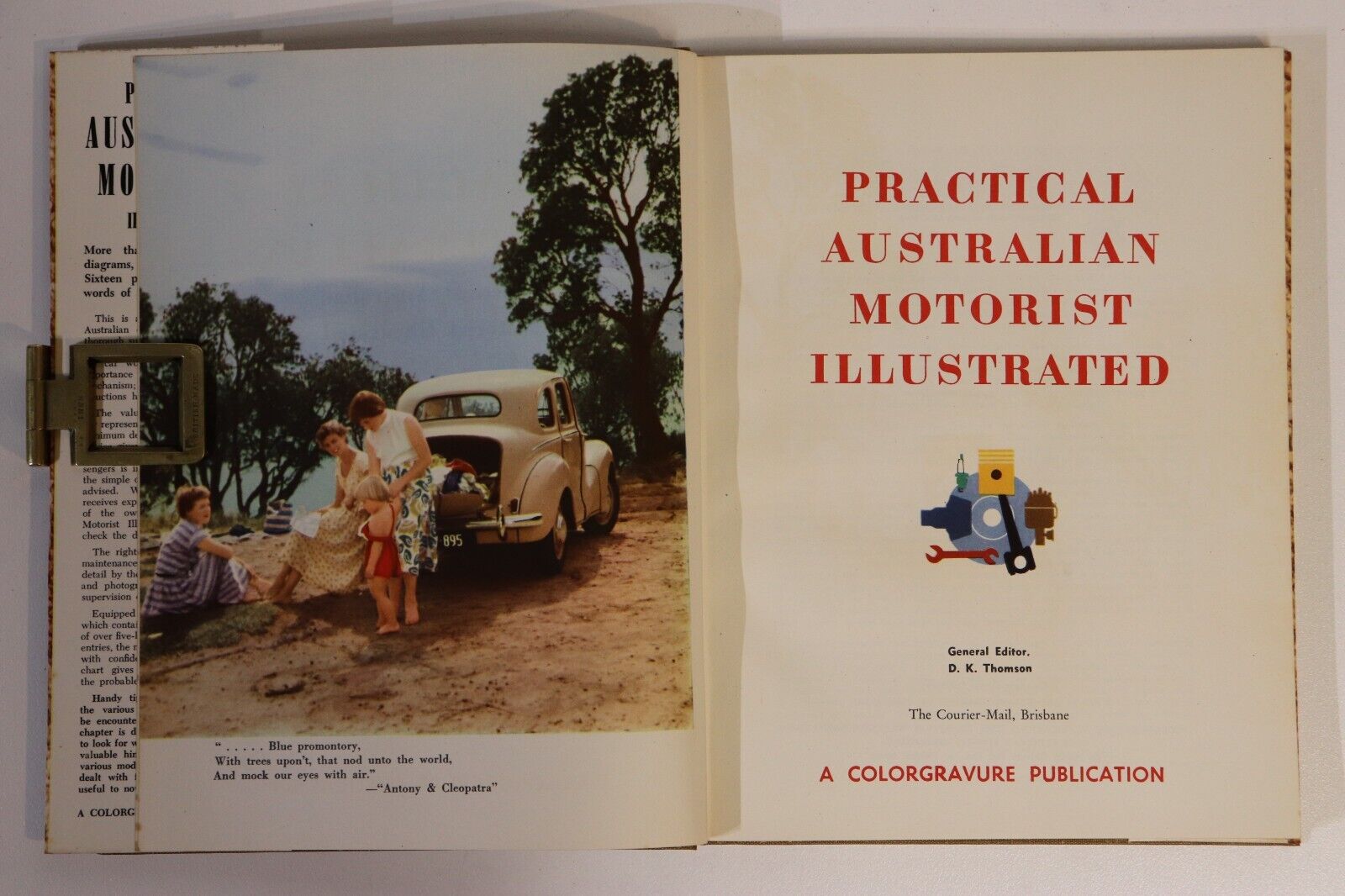 Practical Australian Motorist Illustrated - c1950 - Vintage Automotive Book
