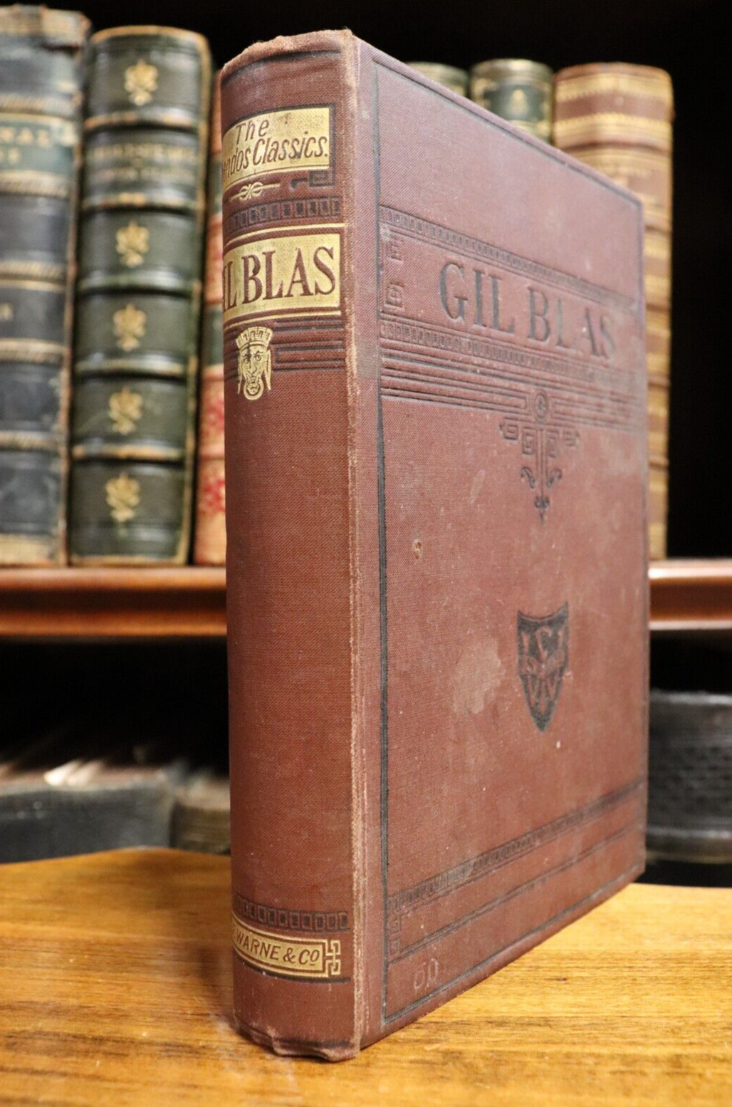 Adventures Of Gil Blas Of Santillane - c1900 - Antique Literature Fiction Book