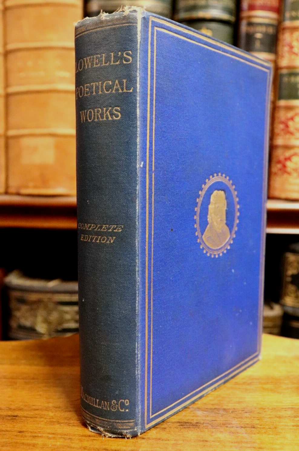 The Poetical Works Of James Russell Lowell - 1886 - Antique Poetry Book