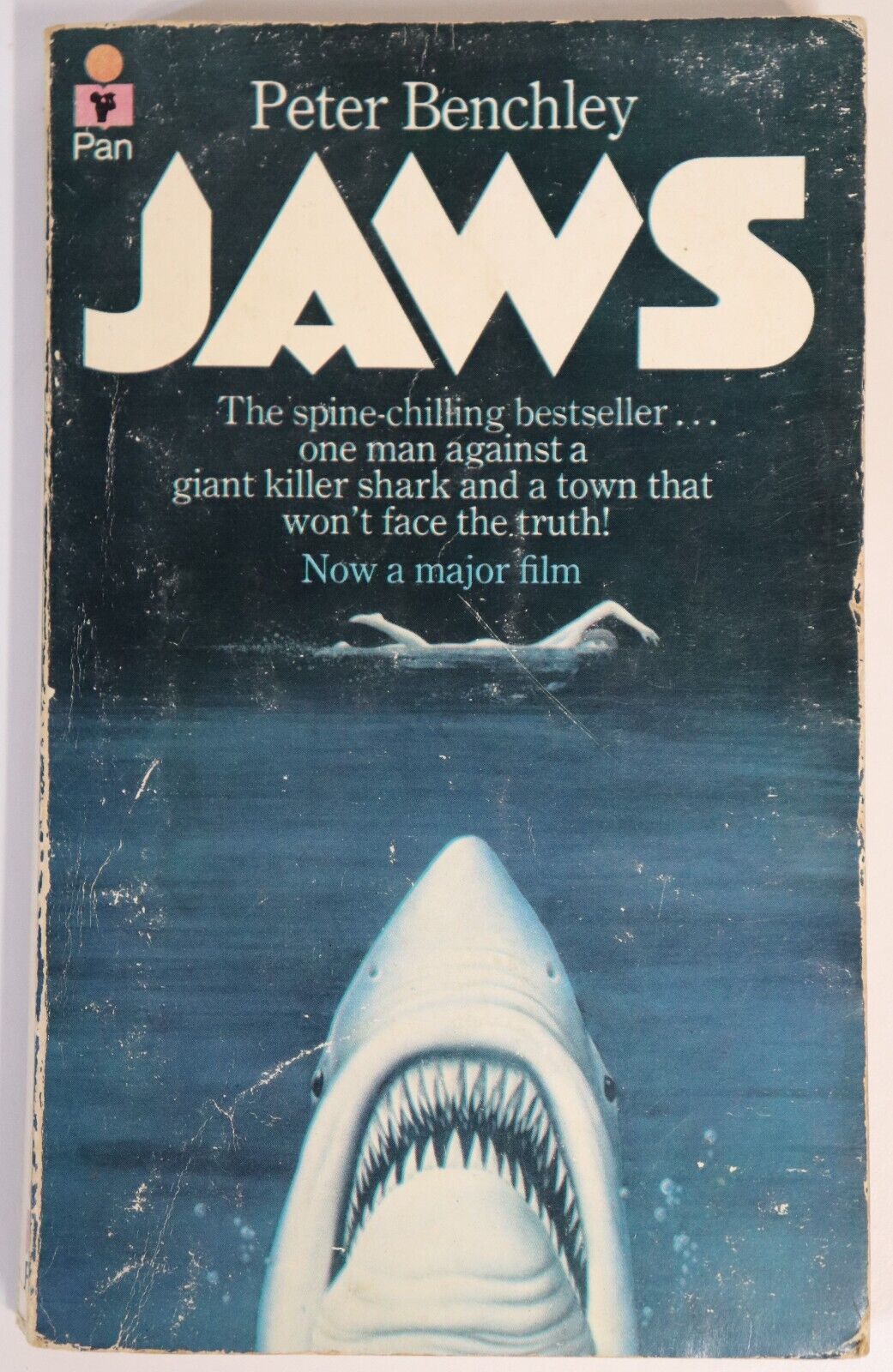 Jaws by Peter Benchley - 1975 - Vintage Fiction Book