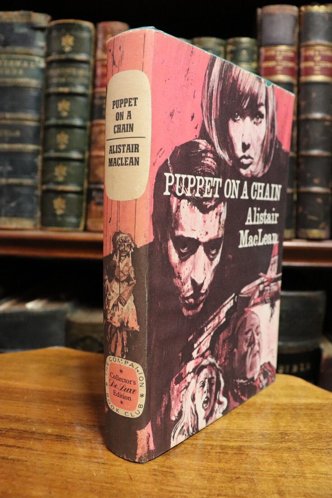 Puppet On A Chain by Alistair MacLean - 1969 - 1st Edition Vintage Fiction Book