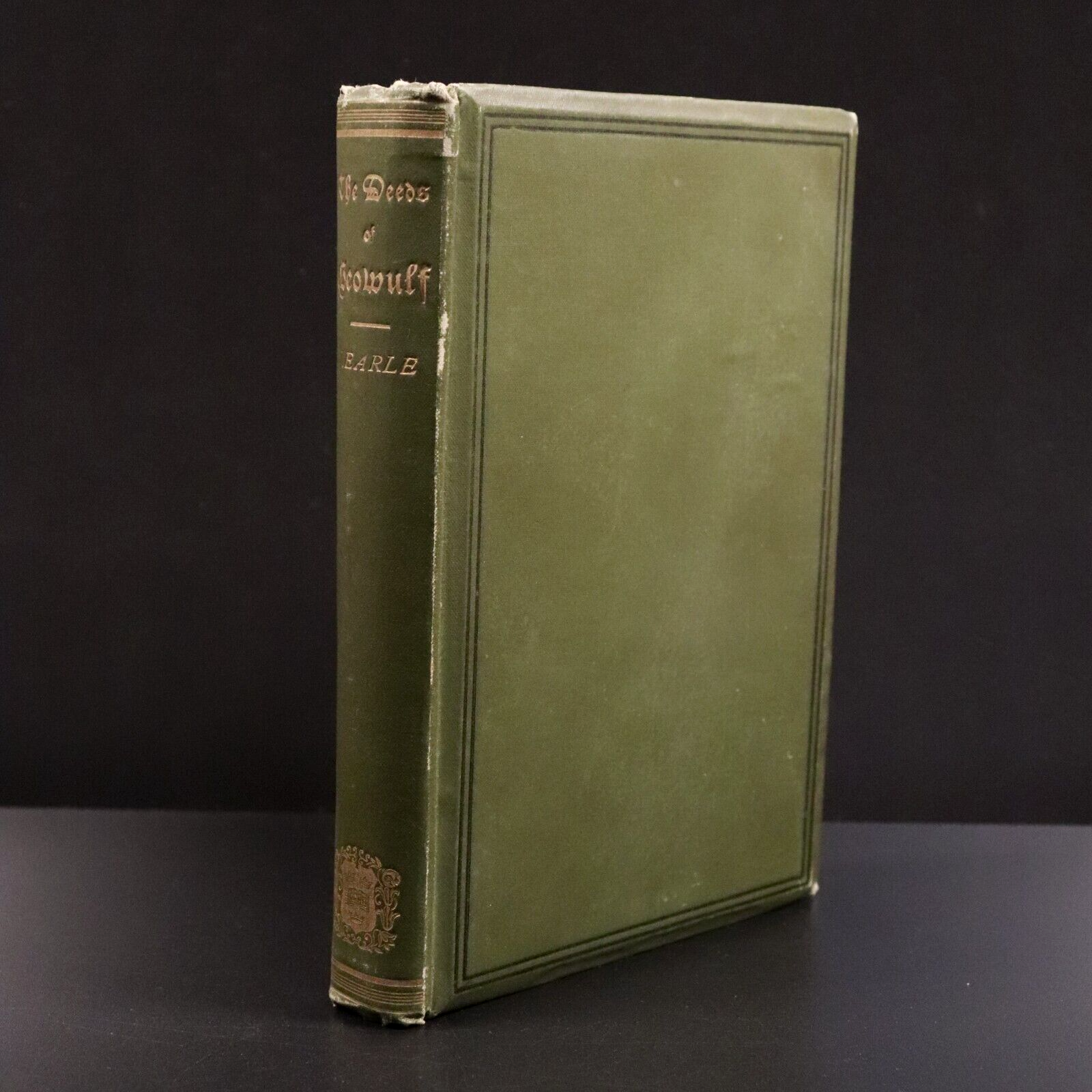 1892 The Deeds Of Beowulf by John Earle Antiquarian 8th Century Era Fiction Book