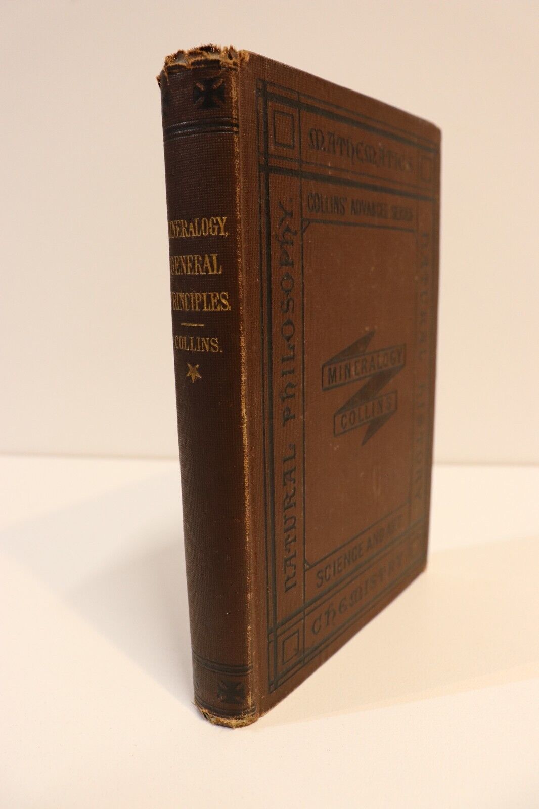 The General Principles Of Mineralogy by JH Collins - 1878 - Antique Science Book