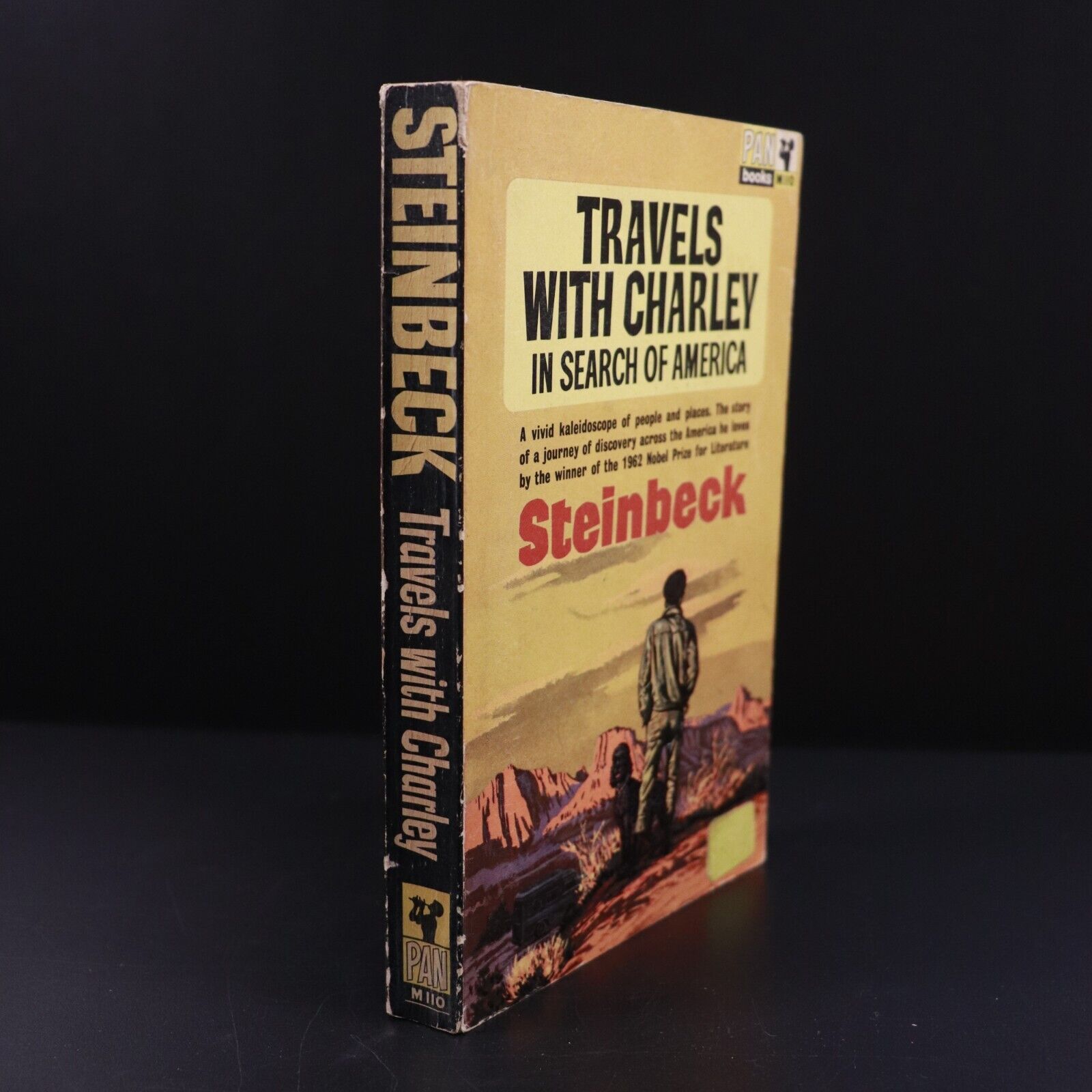 1965 Travels With Charley by John Steinbeck Vintage Fiction Book Paperback