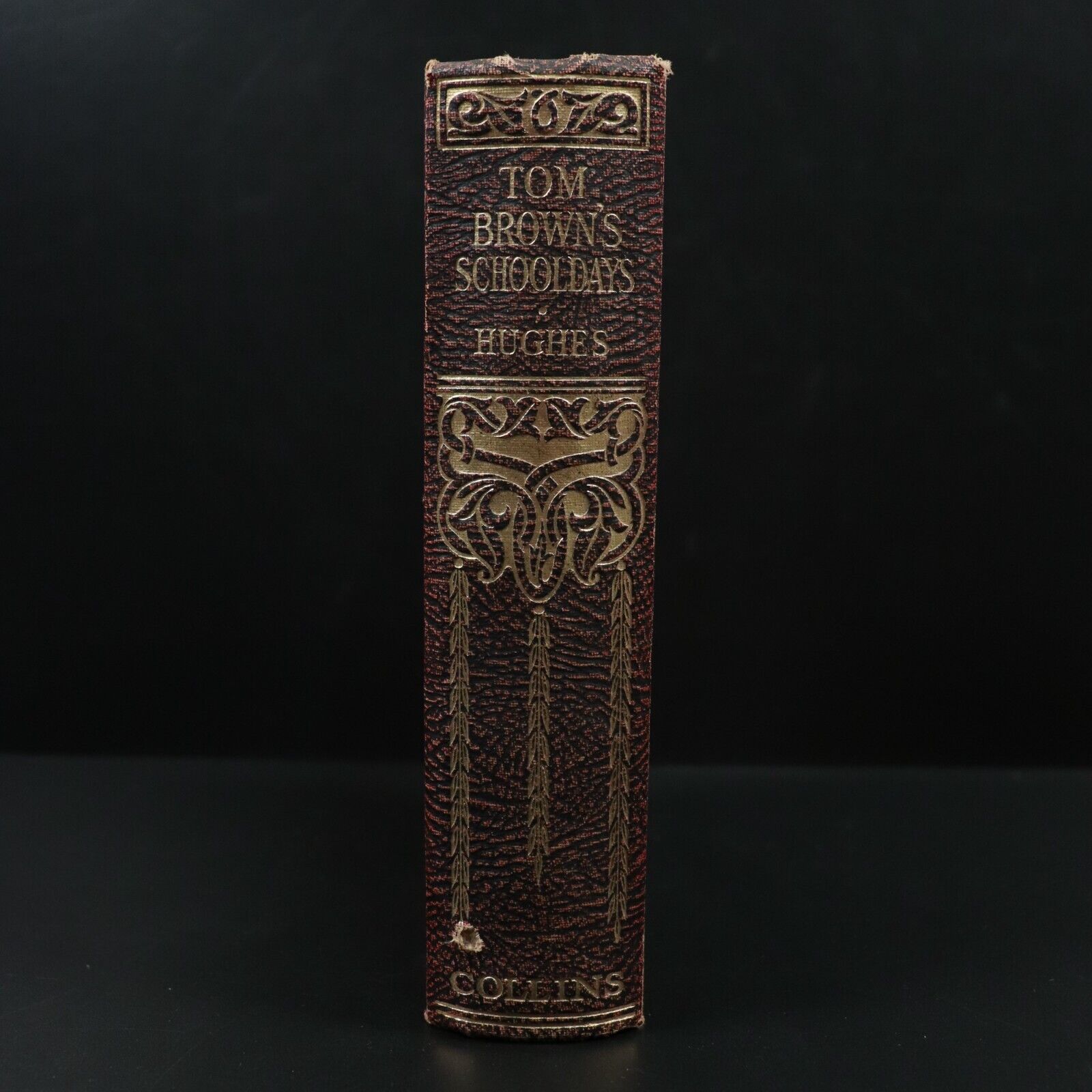 c1920 Tom Brown's School Days by Thomas Hughes Antique Fiction Book