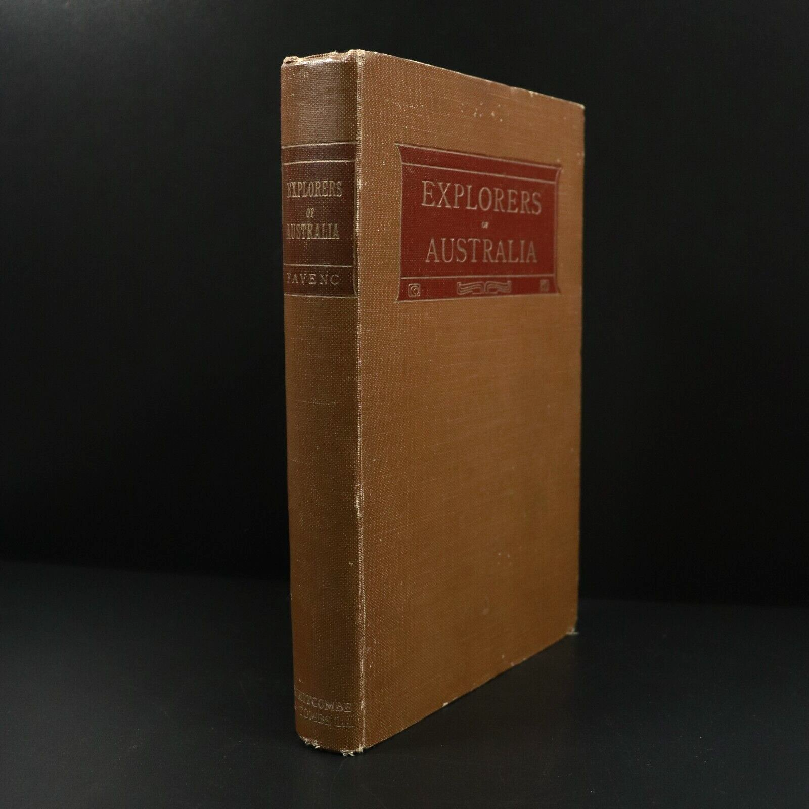 1908 The Explorers Of Australia by E. Favenc 1st Edition Antique History Book