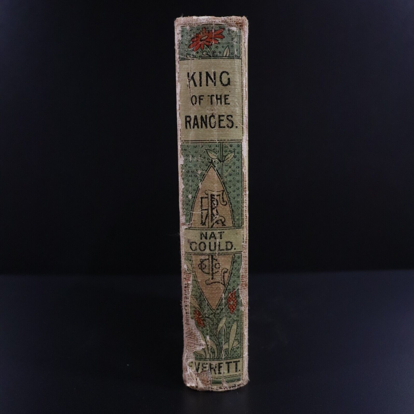 1902 King Of The Ranges by Nat Gould 1st Edition Antique Australian Fiction Book