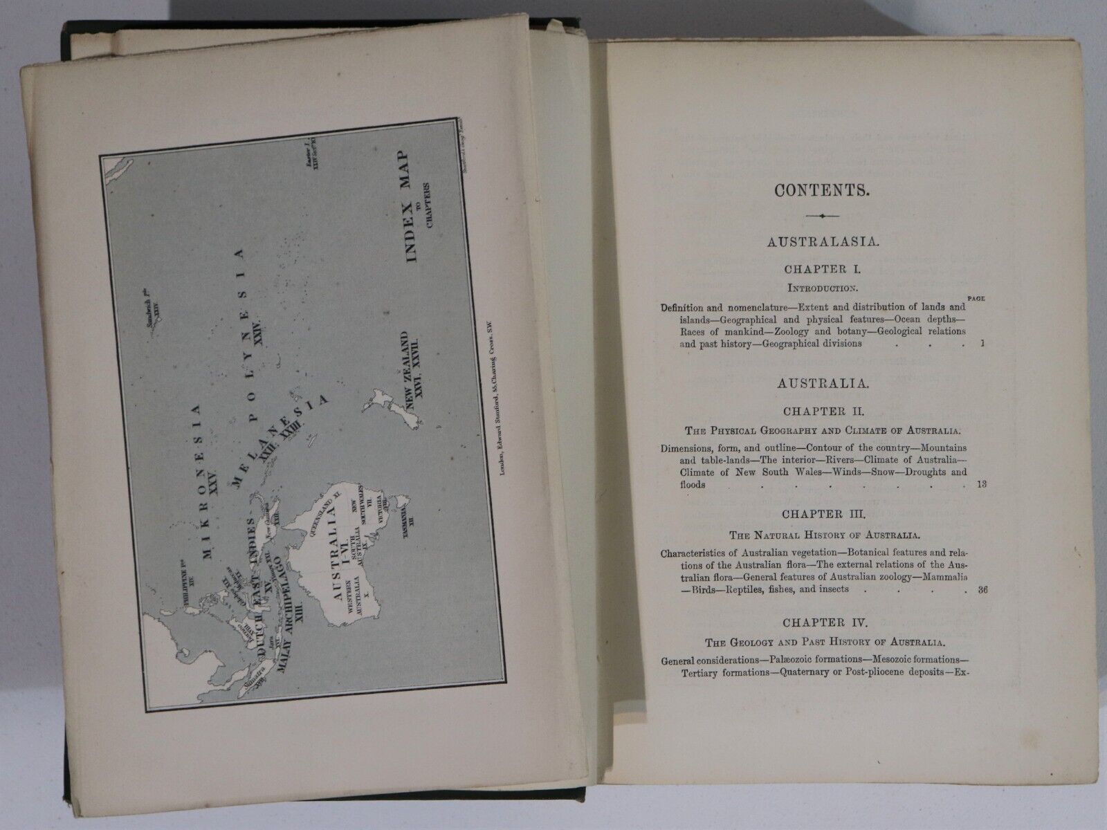 1888 Australasia: Geography & Travel by A.R. Wallace Australian History Book