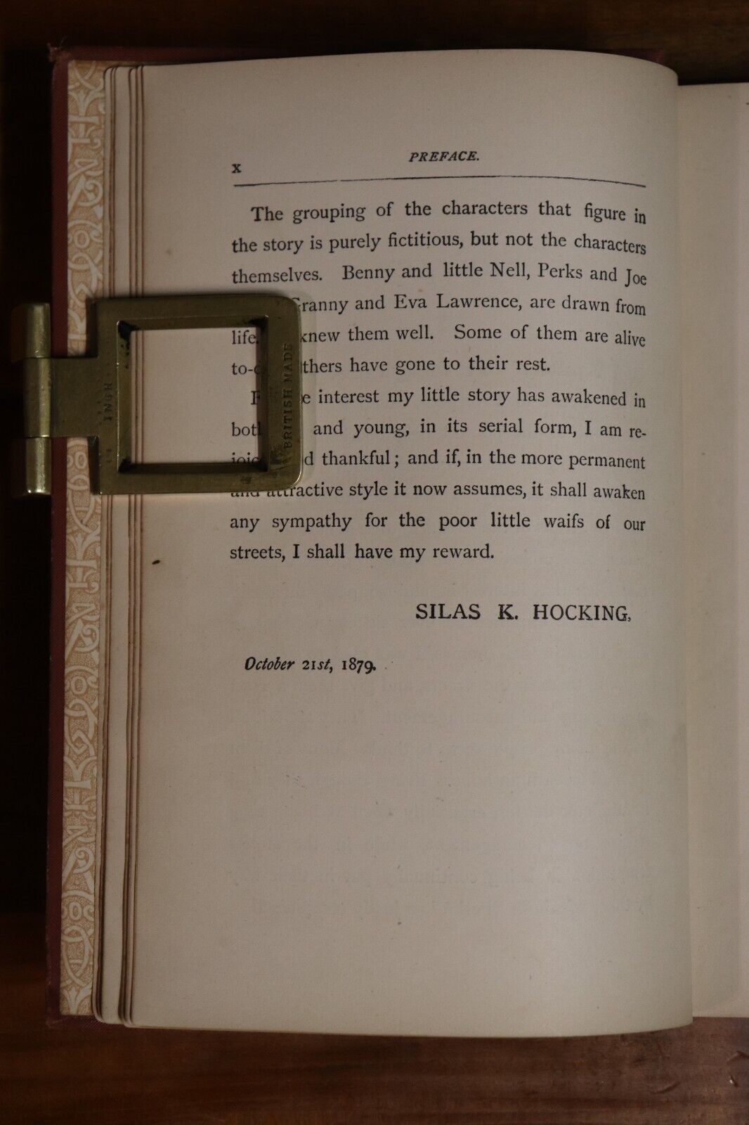 Her Benny by Silas K Hocking - c1879 - Antique Fiction Book