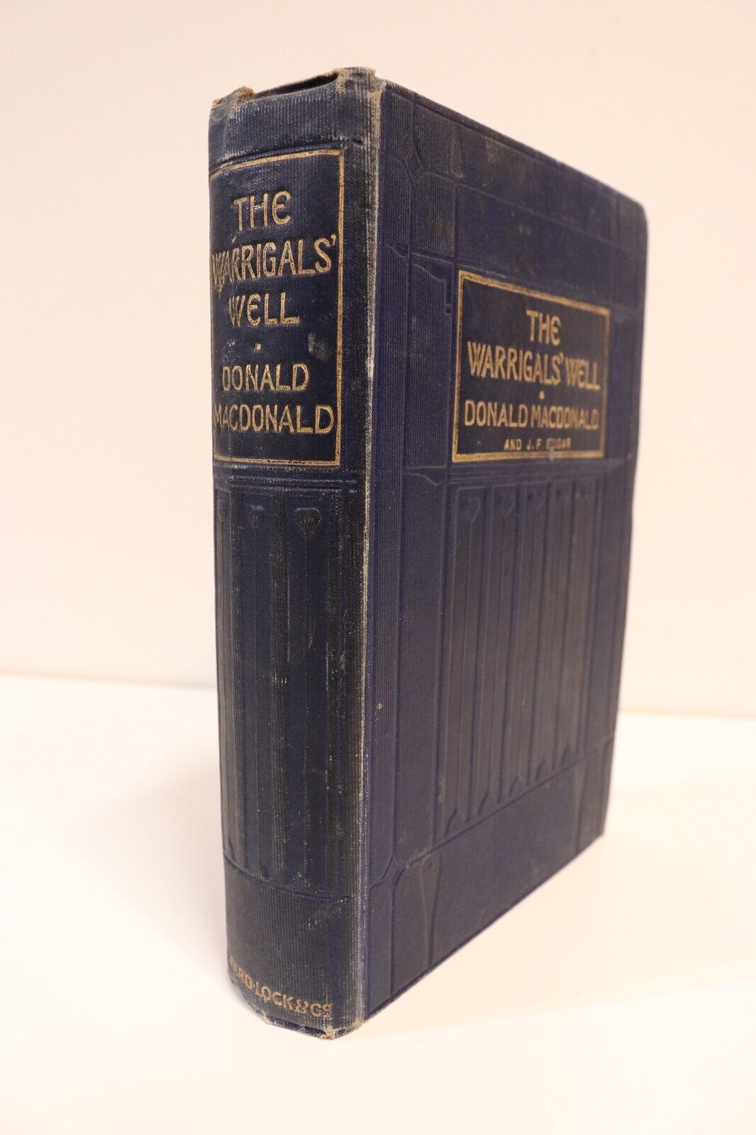 1901 The Warrigal's Well by D. MacDonald Antique Australian Fiction Book
