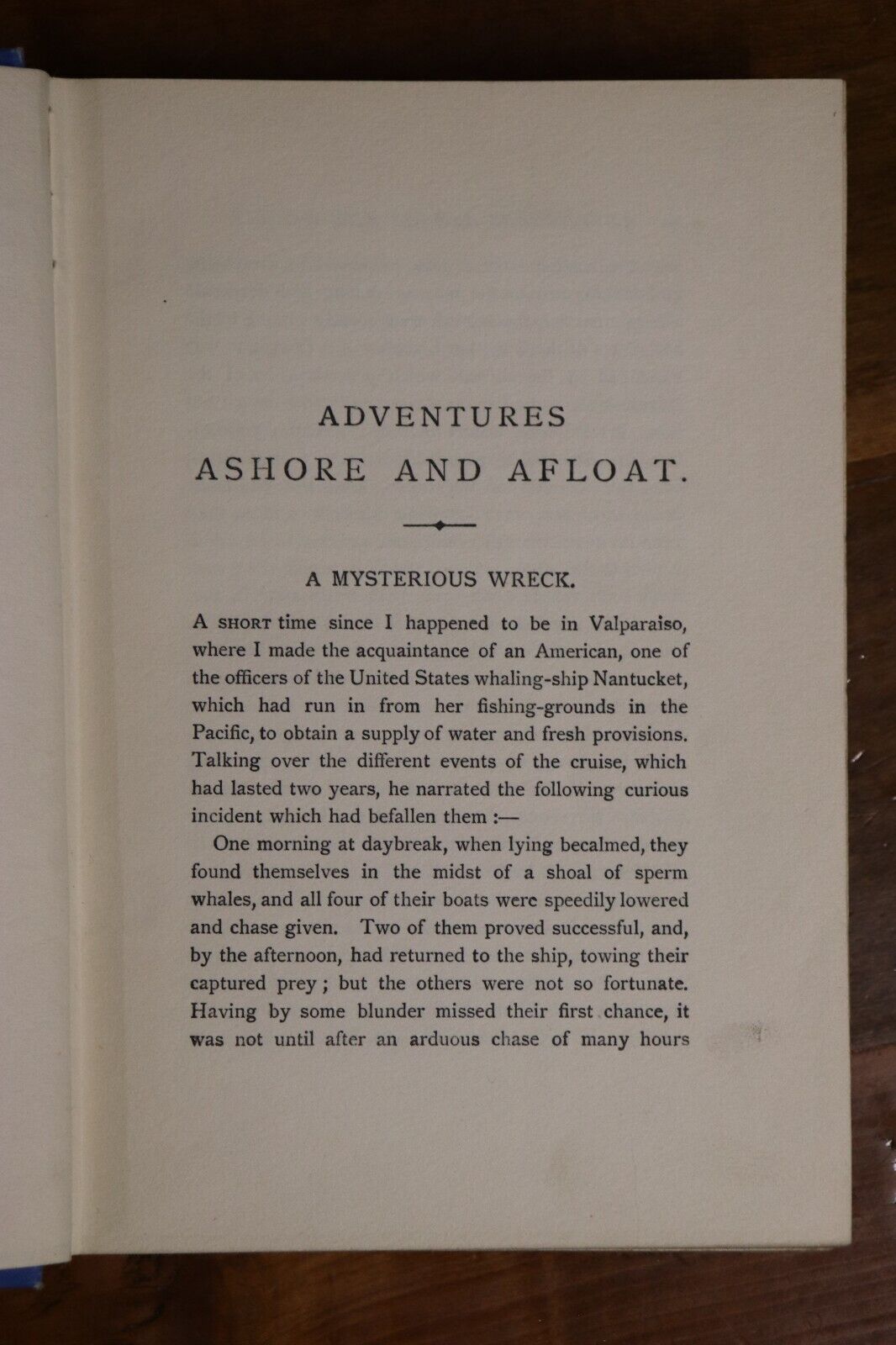 Adventures Ashore & Afloat - c1906 - Antique Childrens Adventure Story Book