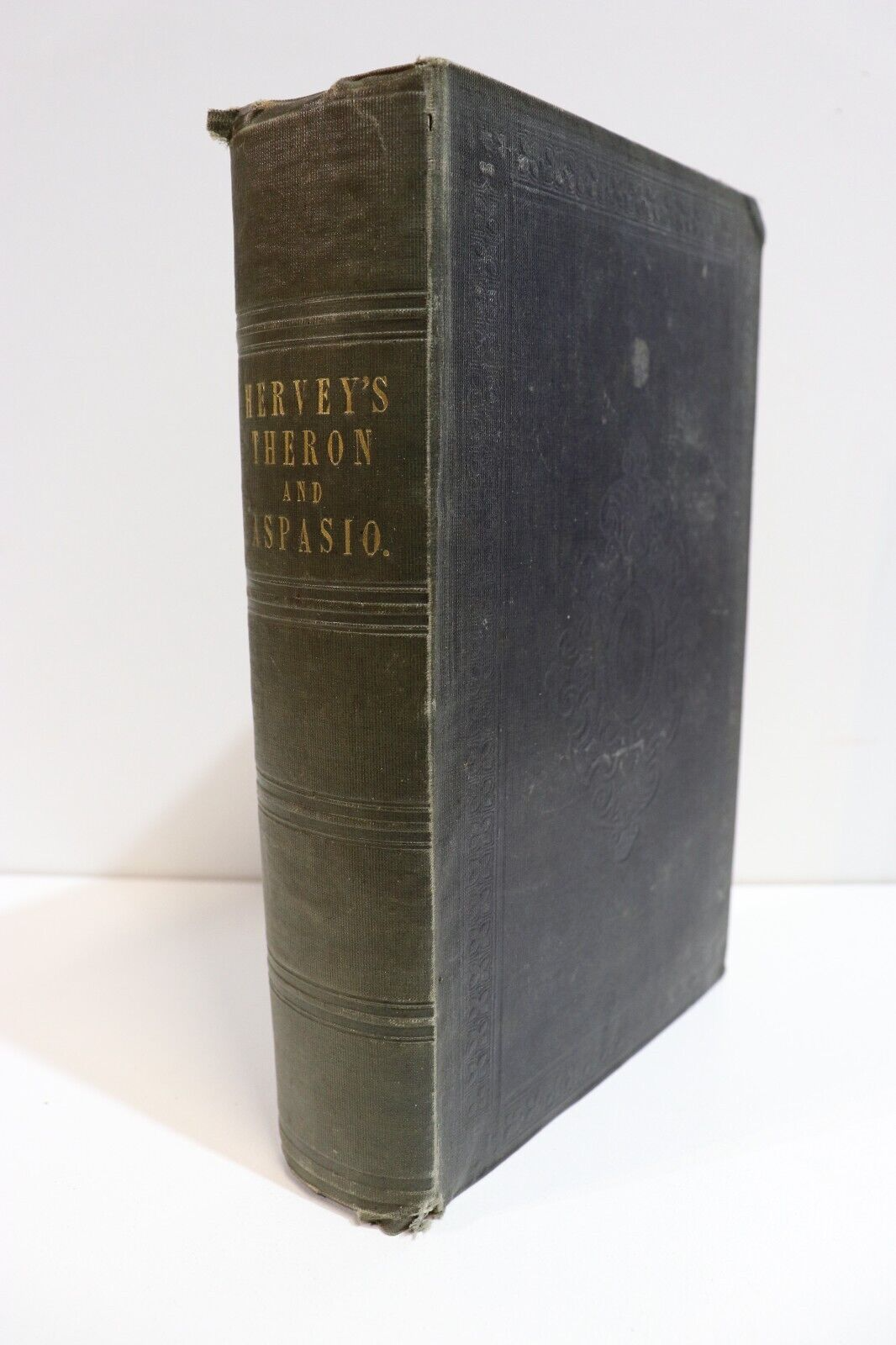 Theron and Aspasio by Rev. James Hervey - 1837 - Antique Religious Book