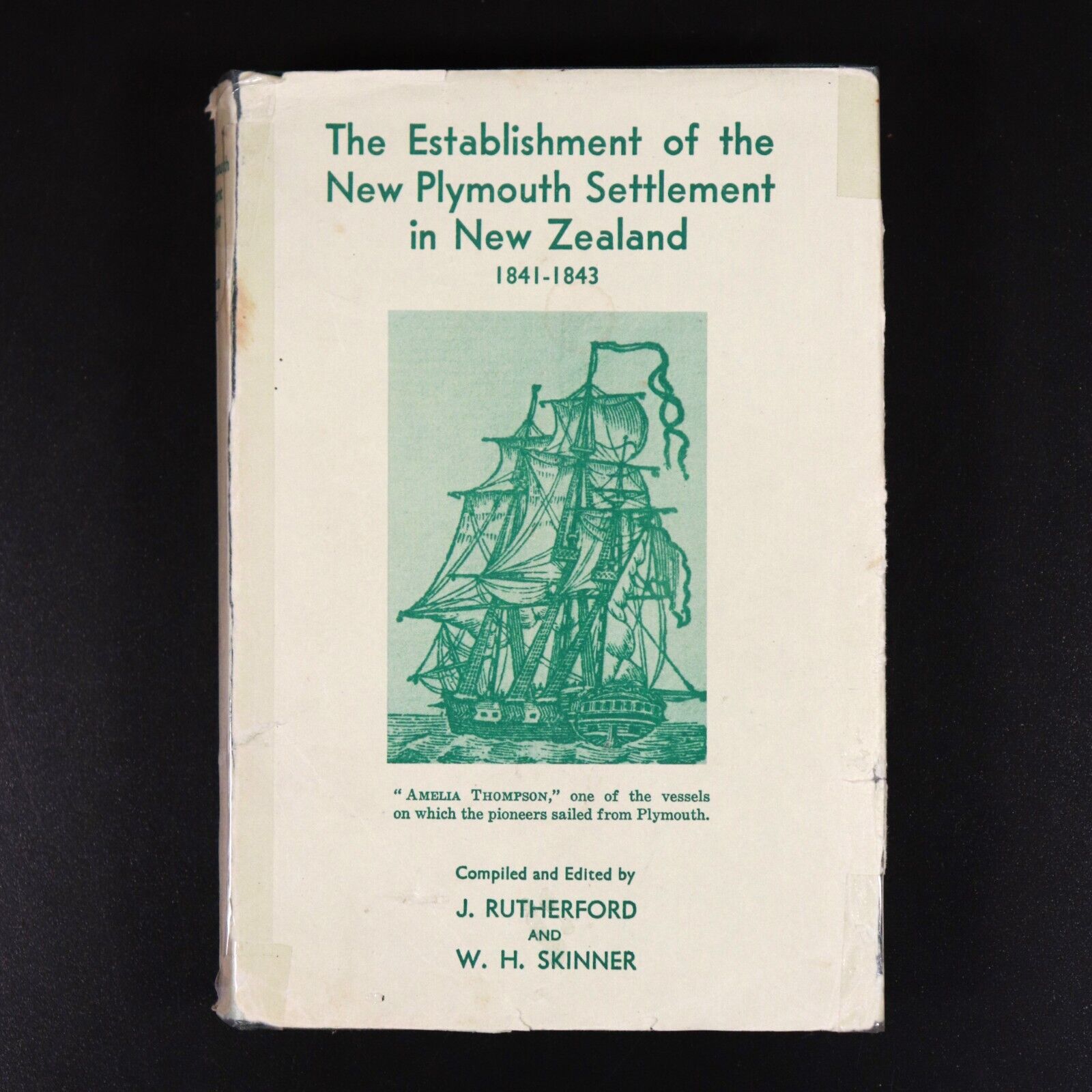 1969 Establishment Of New Plymouth Settlement in New Zealand History Book