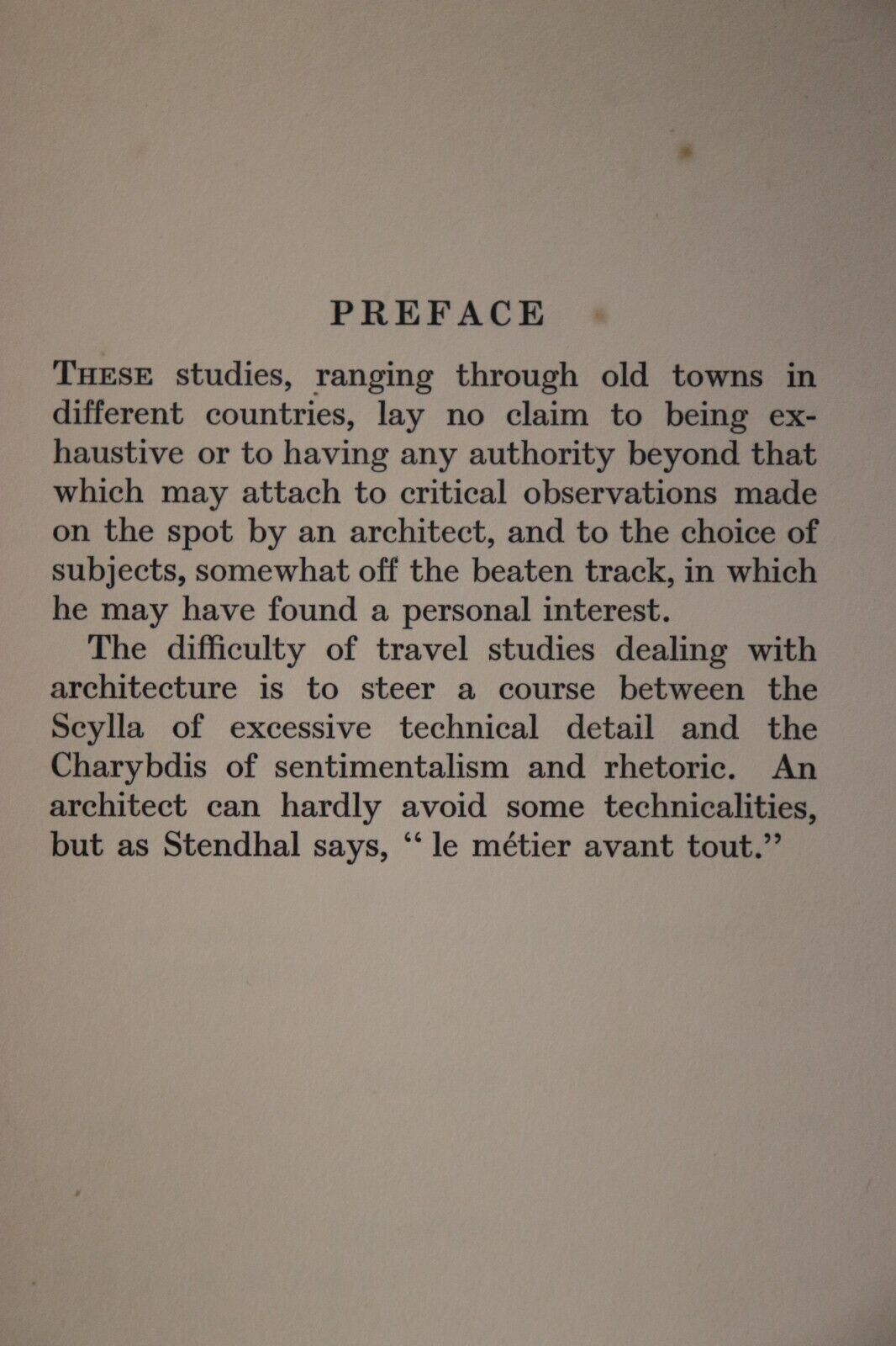 1929 Byways: Leaves From An Architects Notebook 1st Ed Antique Architecture Book