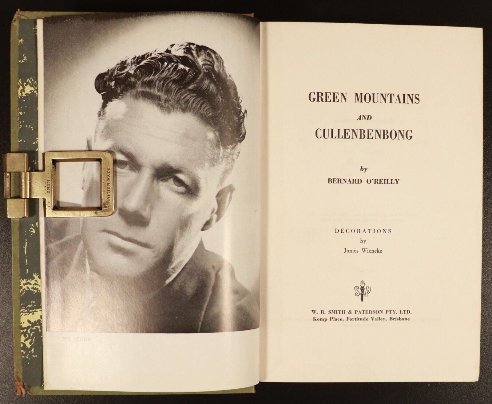 1962 Green Mountains & Cullenbong by Bernard O'Reilly Australian History Book - 0