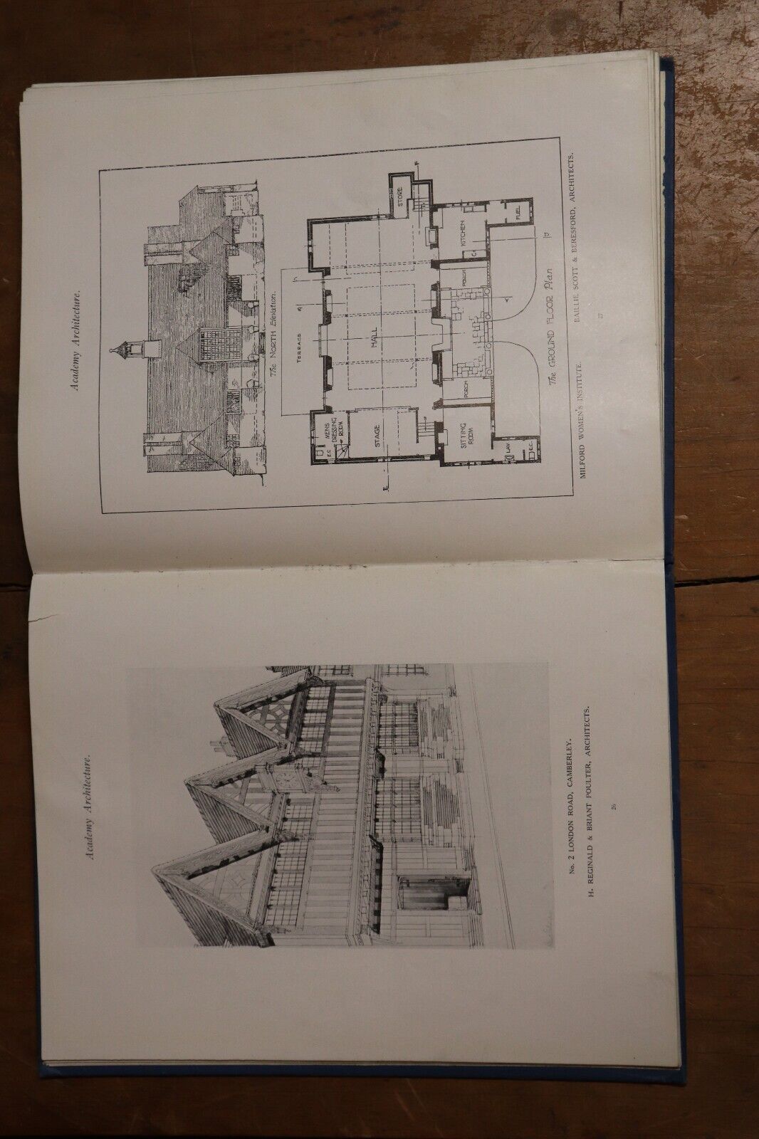 Academy Architecture & Architectural Review - 1923 & 1926 - Antique Books