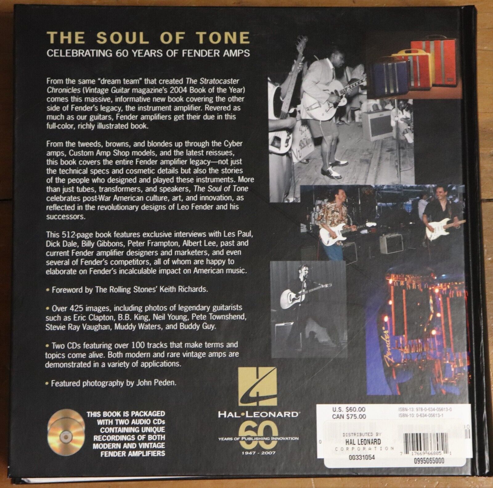 The Soul of Tone: Celebrating 60 Years of Fender Amps  - Fender Guitar Book