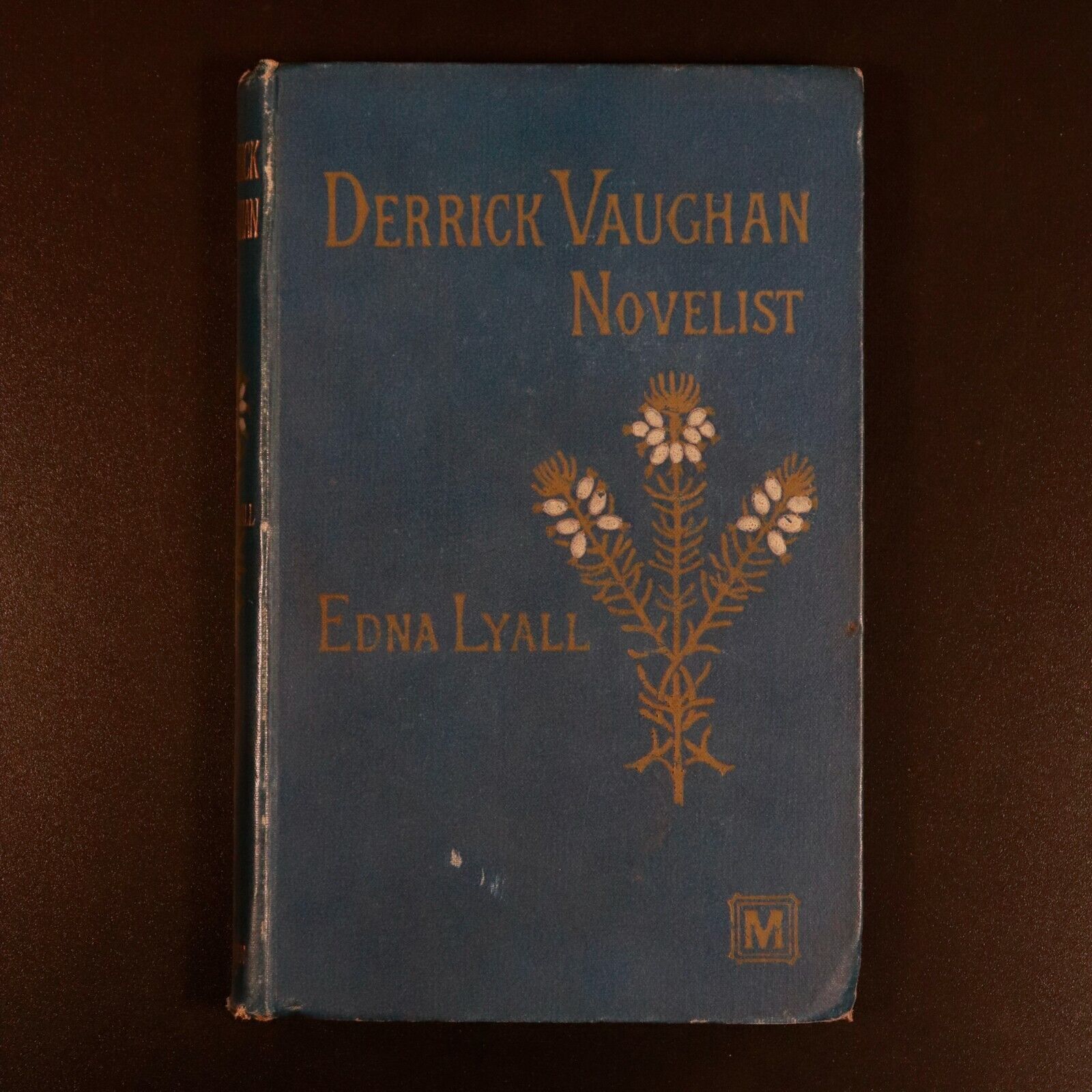 1889 Derrick Vaughan Novelist by Edna Lyall Antiquarian British Fiction Book