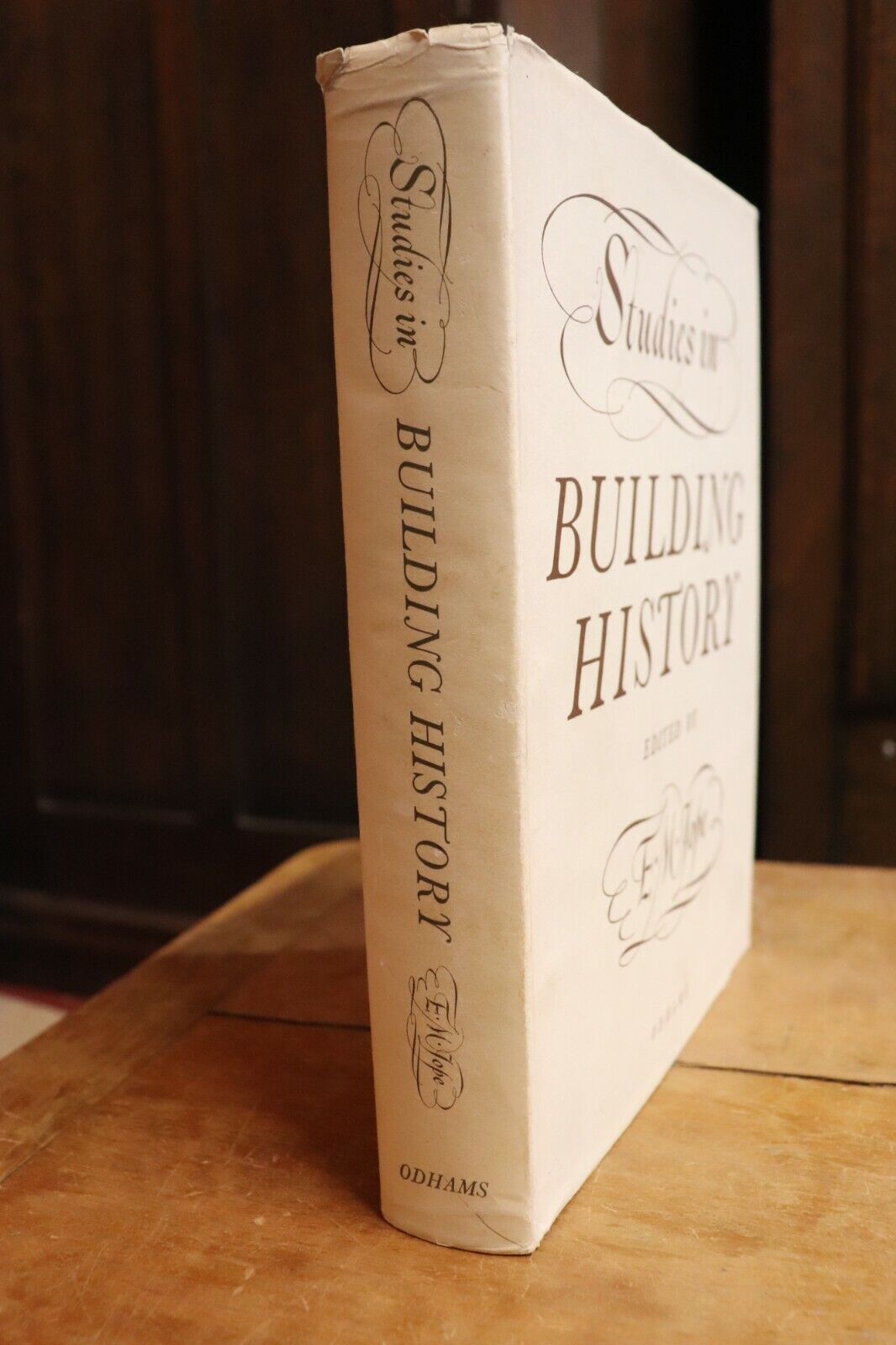 Studies In Building History - 1961 - Rare 1st Edition Architecture Book