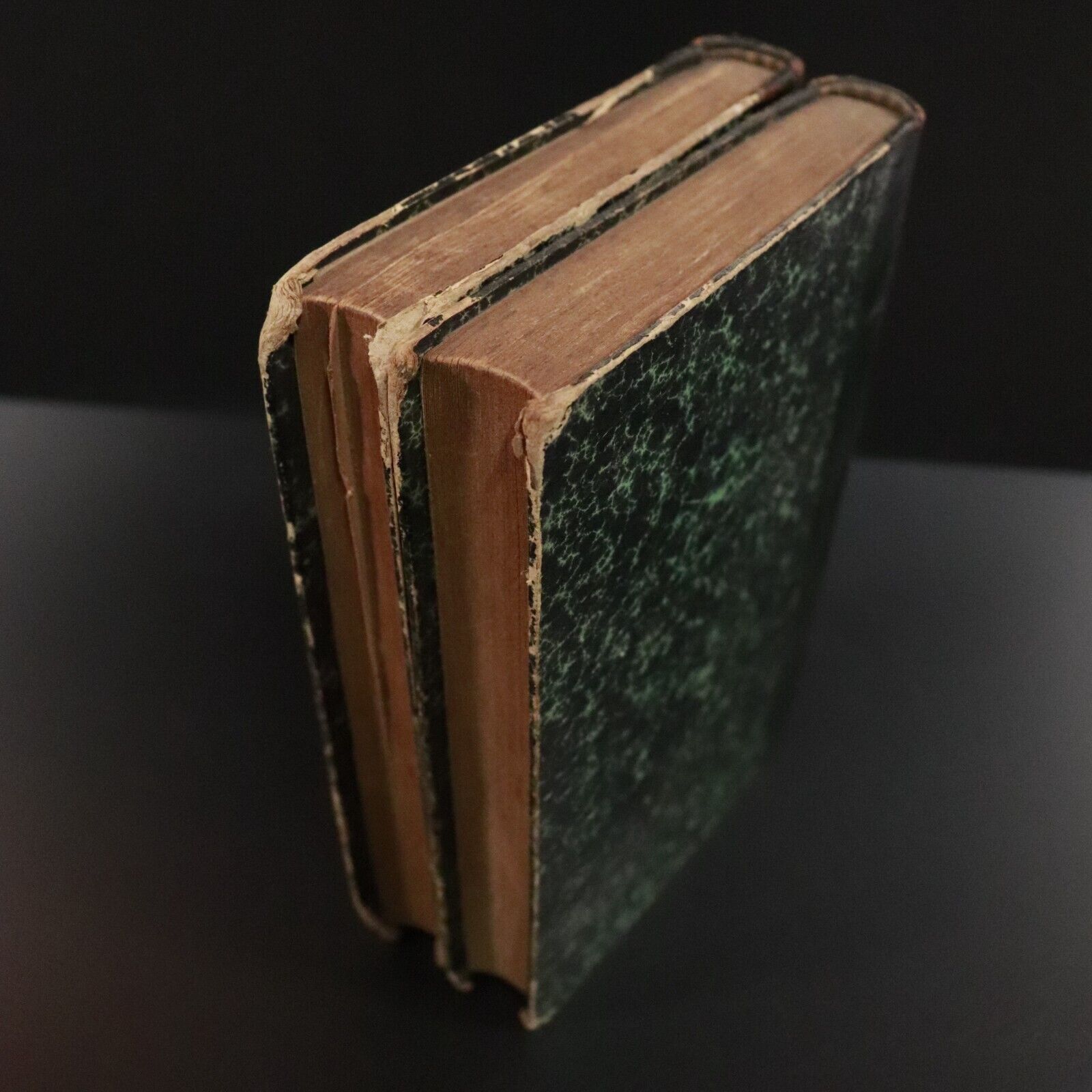 c1880 2vol Ange Pitou by Alexandre Dumas Antiquarian French Fiction Books