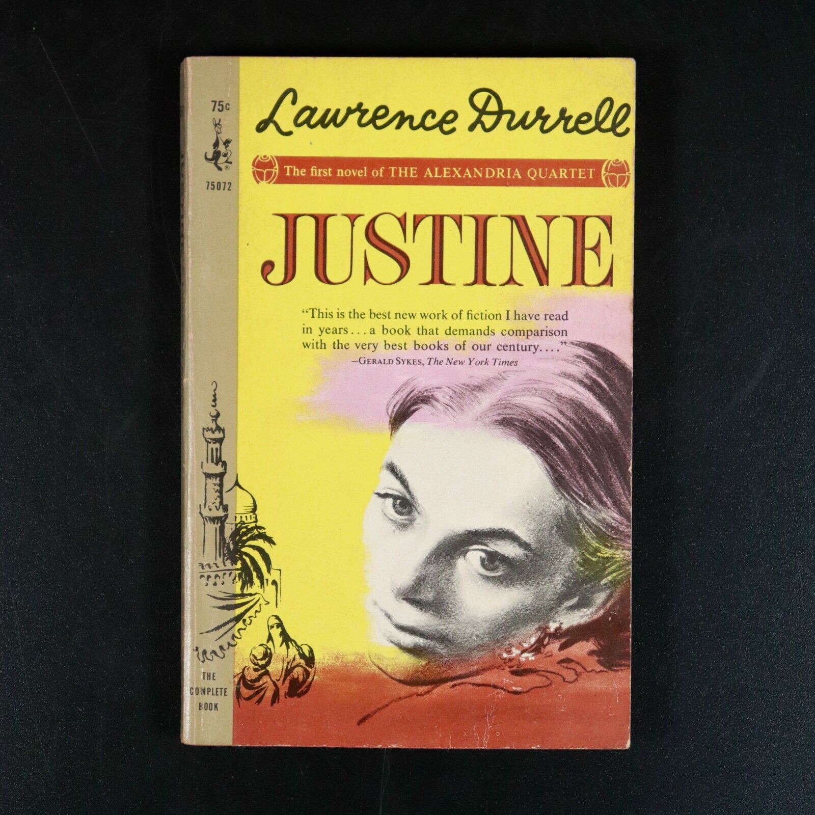 1965 Justine by Lawrence Durrell Vintage Fiction Book Alexandria Quartet