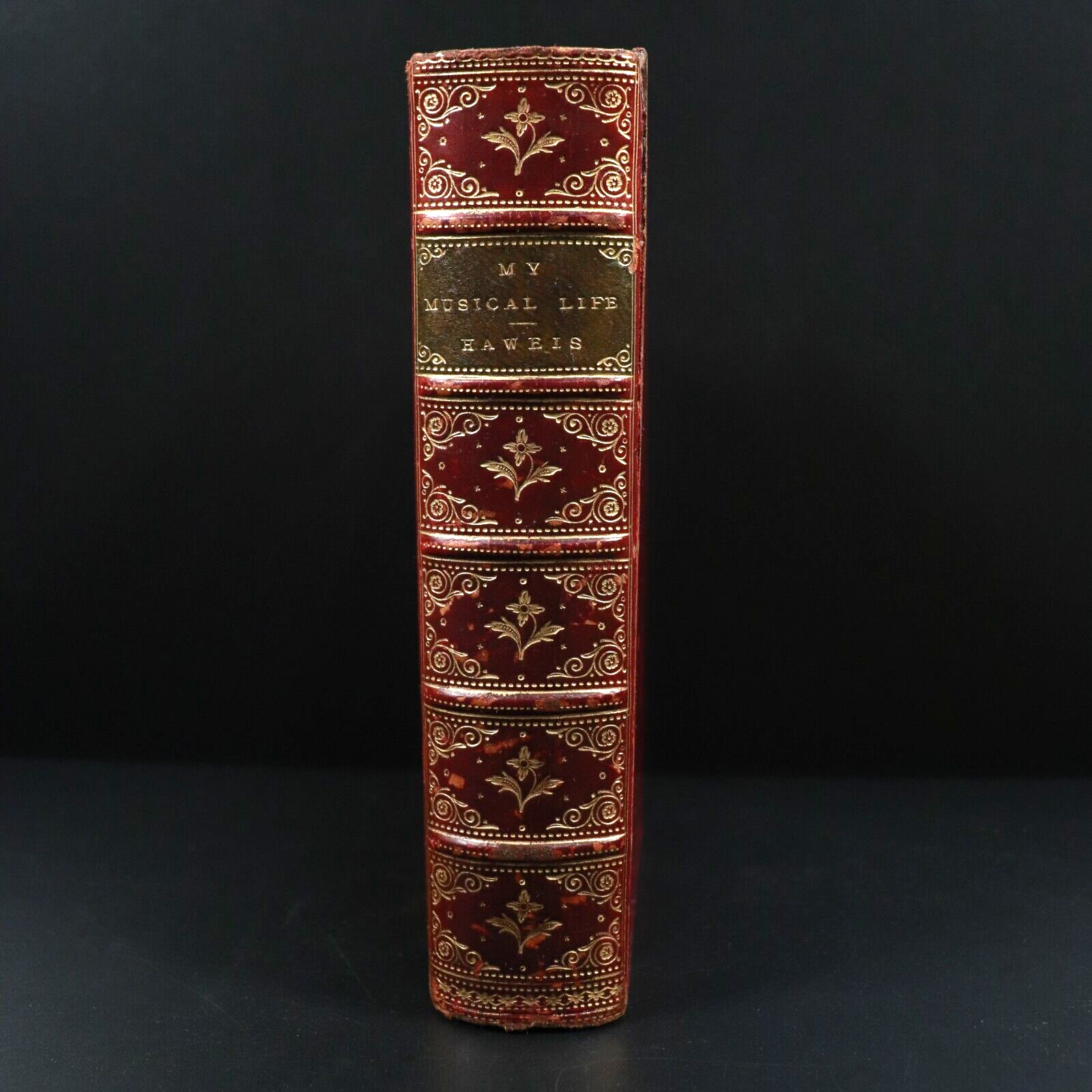 1888 My Musical Life by H.R. Haweis Antiquarian Music History Book Fine Binding