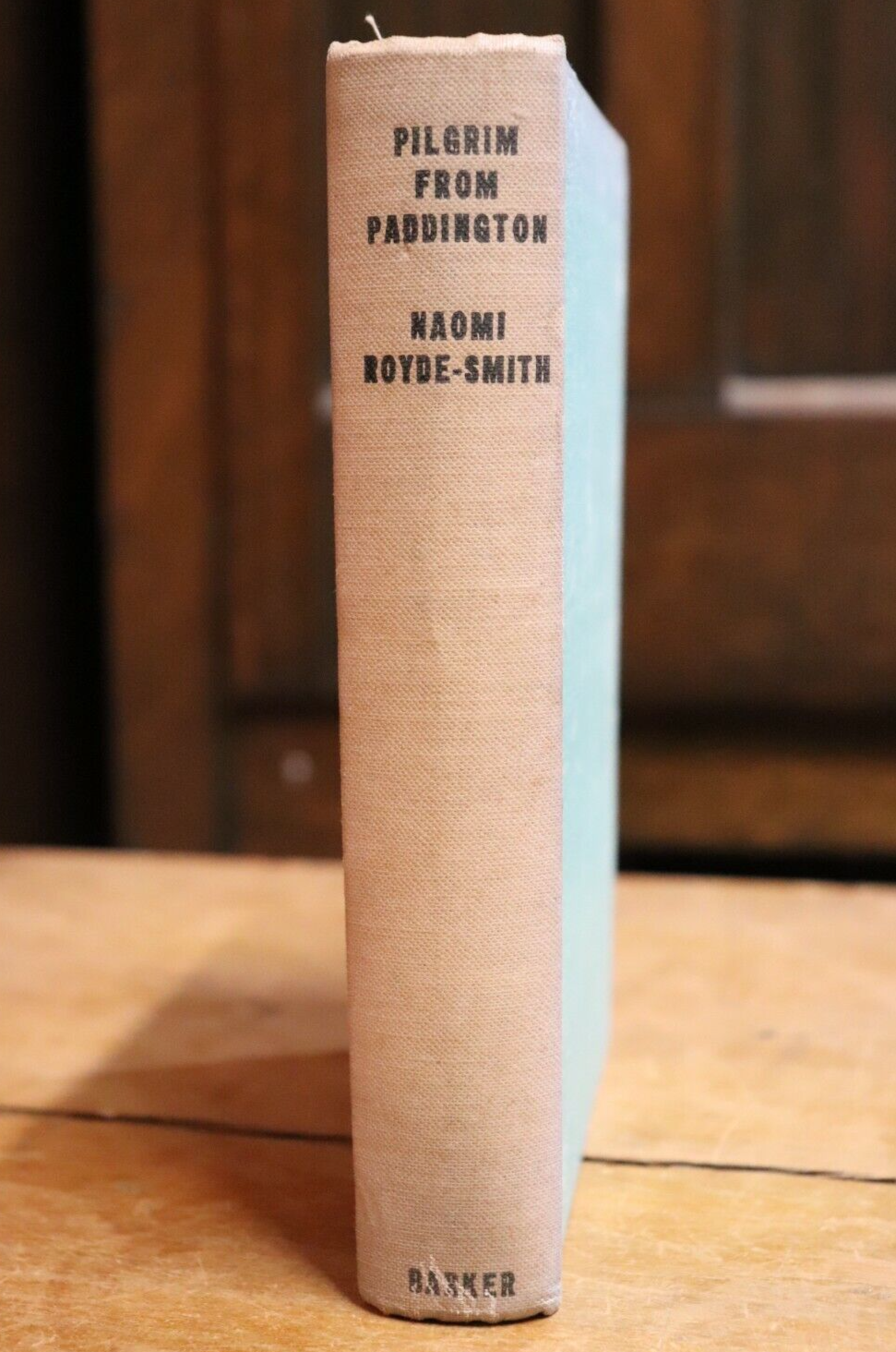 1933 Pilgrim From Paddington by Naomi Royde-Smith Antique Travel Book