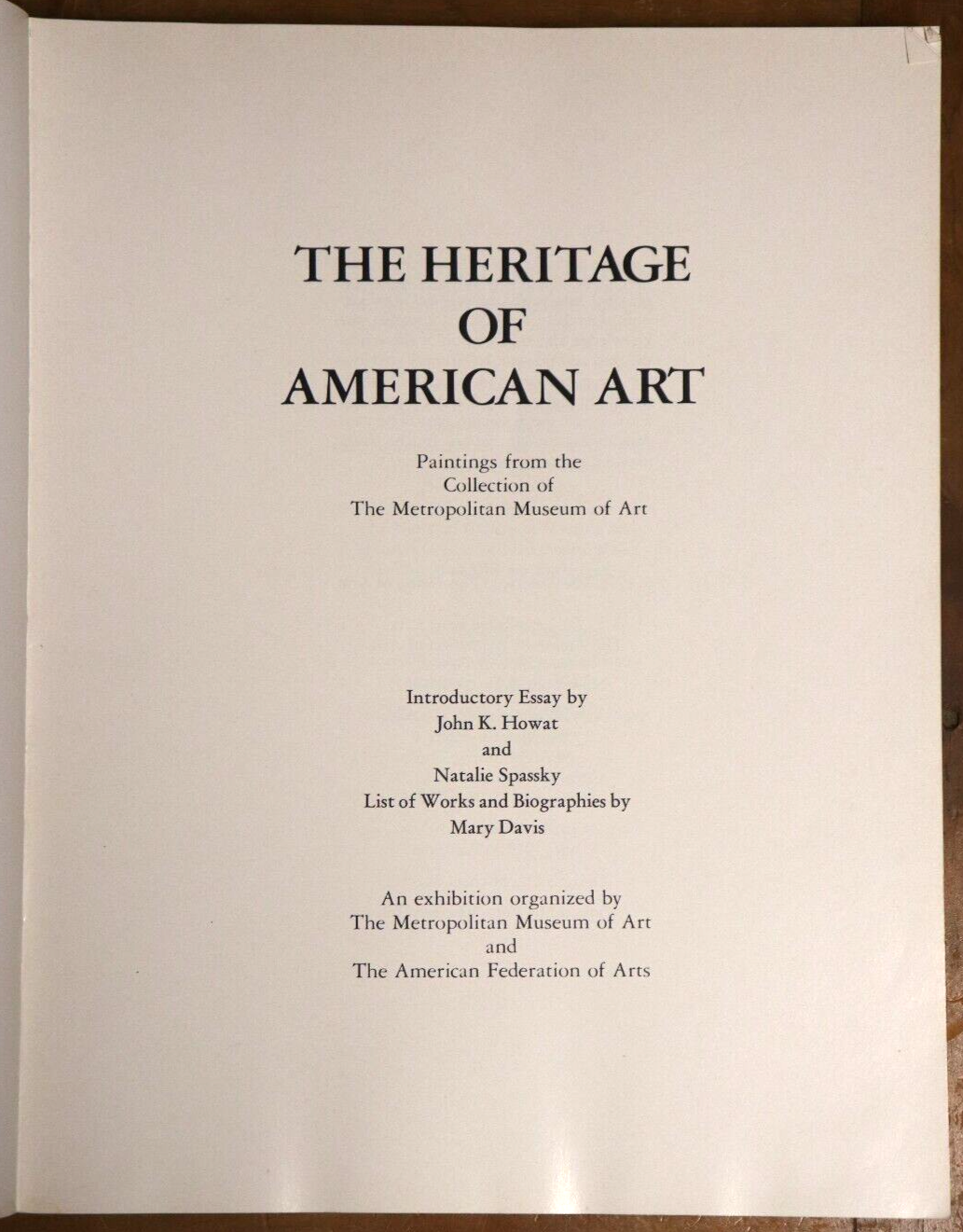 The Heritage Of American Art - 1977 - American Art History Book - 0
