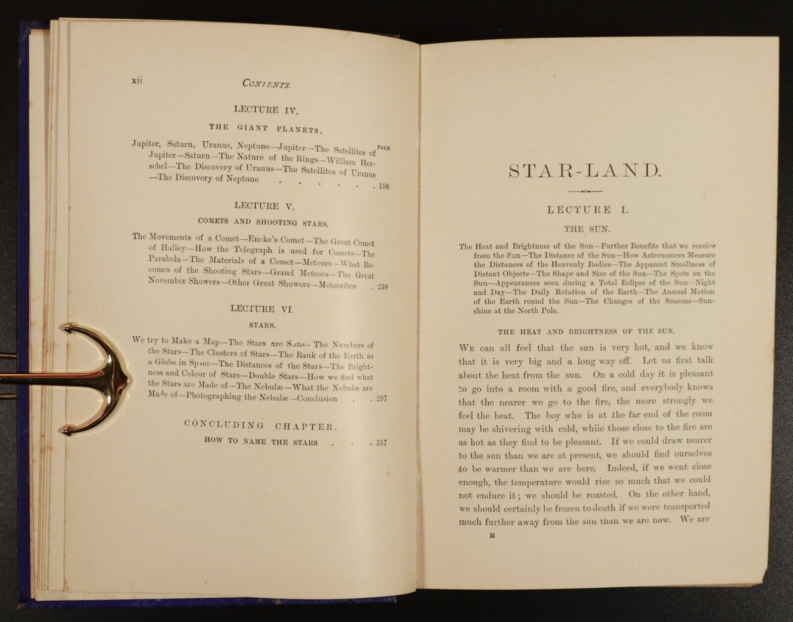 1895 Star-Land Wonders Of The Heavens by Sir R.S. Ball Antique Science Book