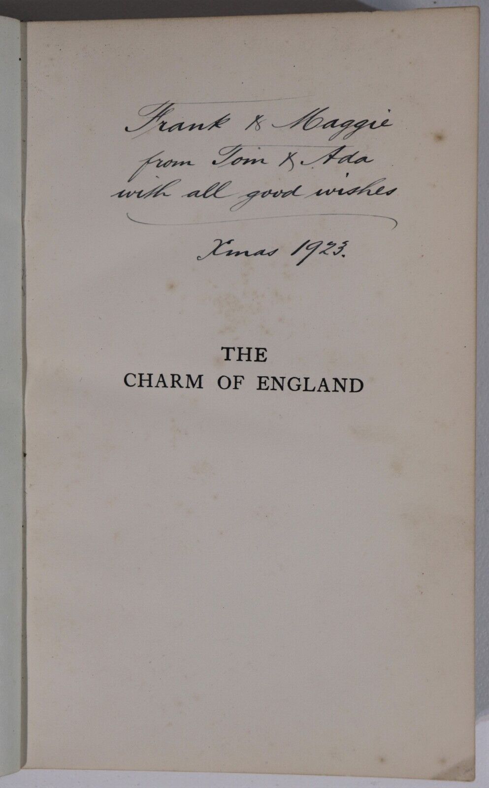 The Charm Of England by Thomas Burke - c1920 - Antique British History Book